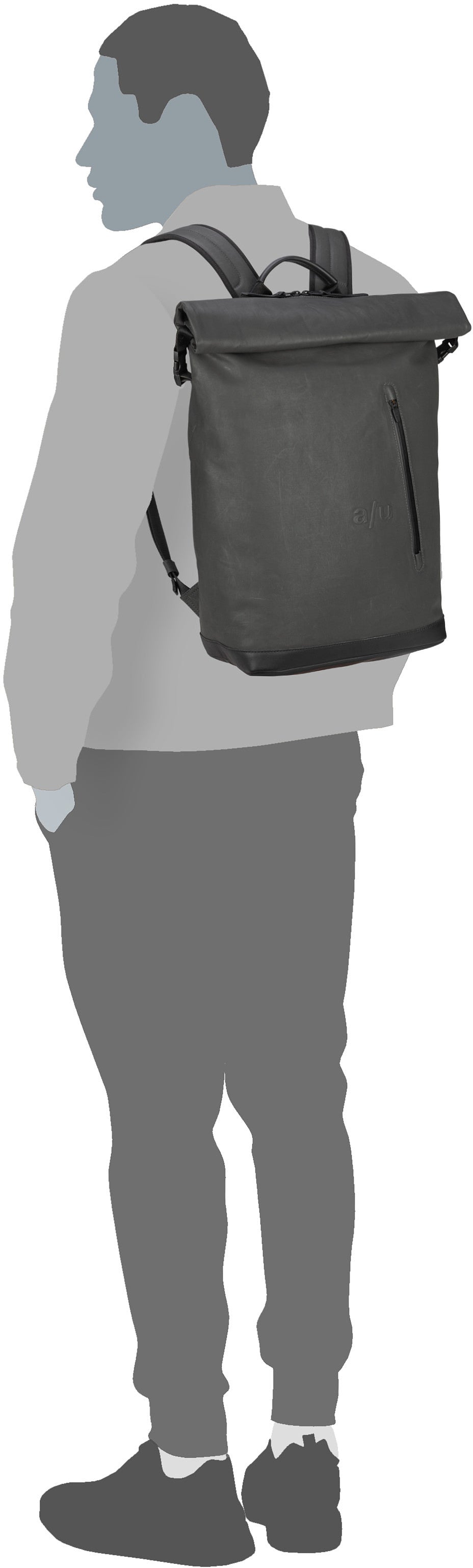 aunts & uncles Matsuyama Dust Mochila enrollable – Vista Silueta