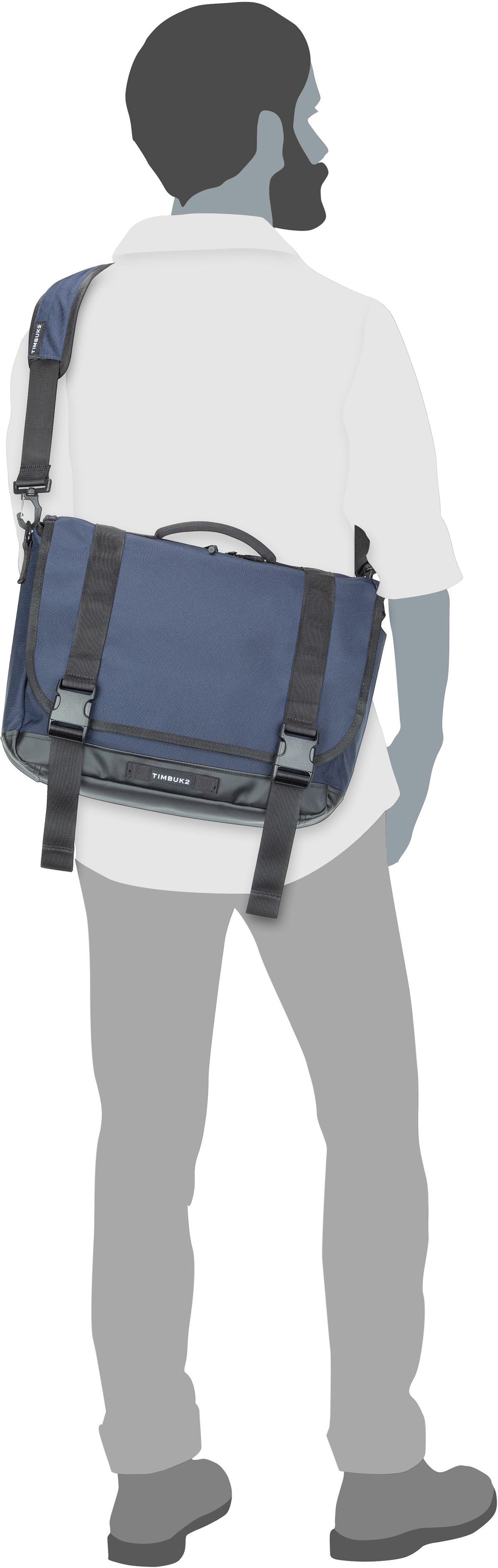 Timbuk2 Commute M Eco Eco Nautical Messenger Bag – Vista Silhouette