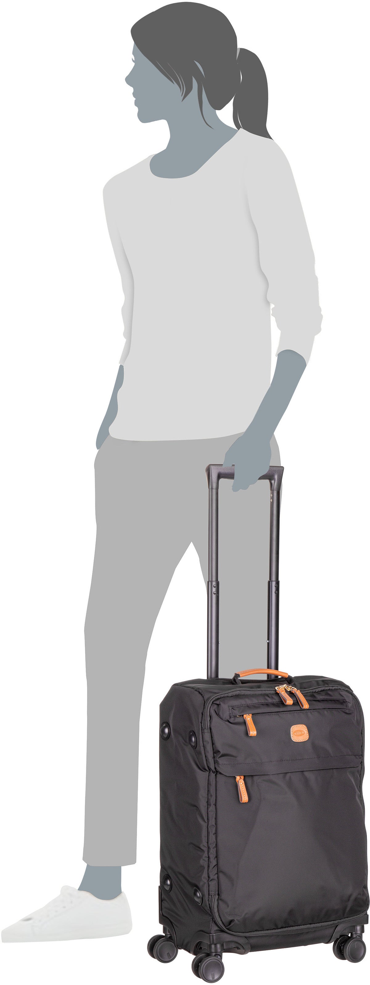 Bric's X-Travel 58117 Oliva Valise – Vue Silhouette