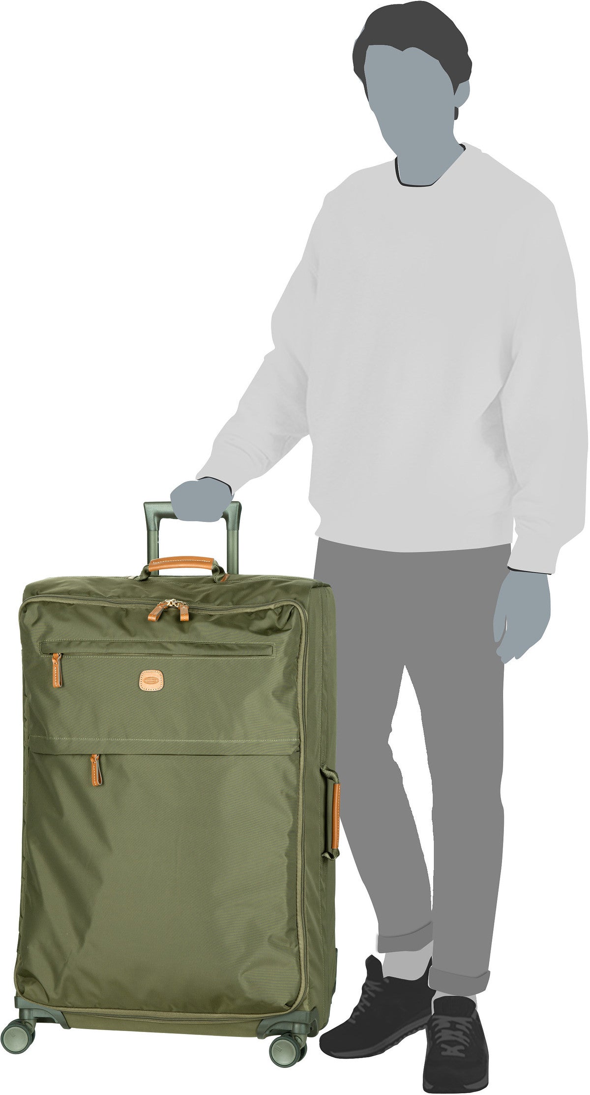Bric's X-Travel 58145 Oliva Valise – Vue Silhouette