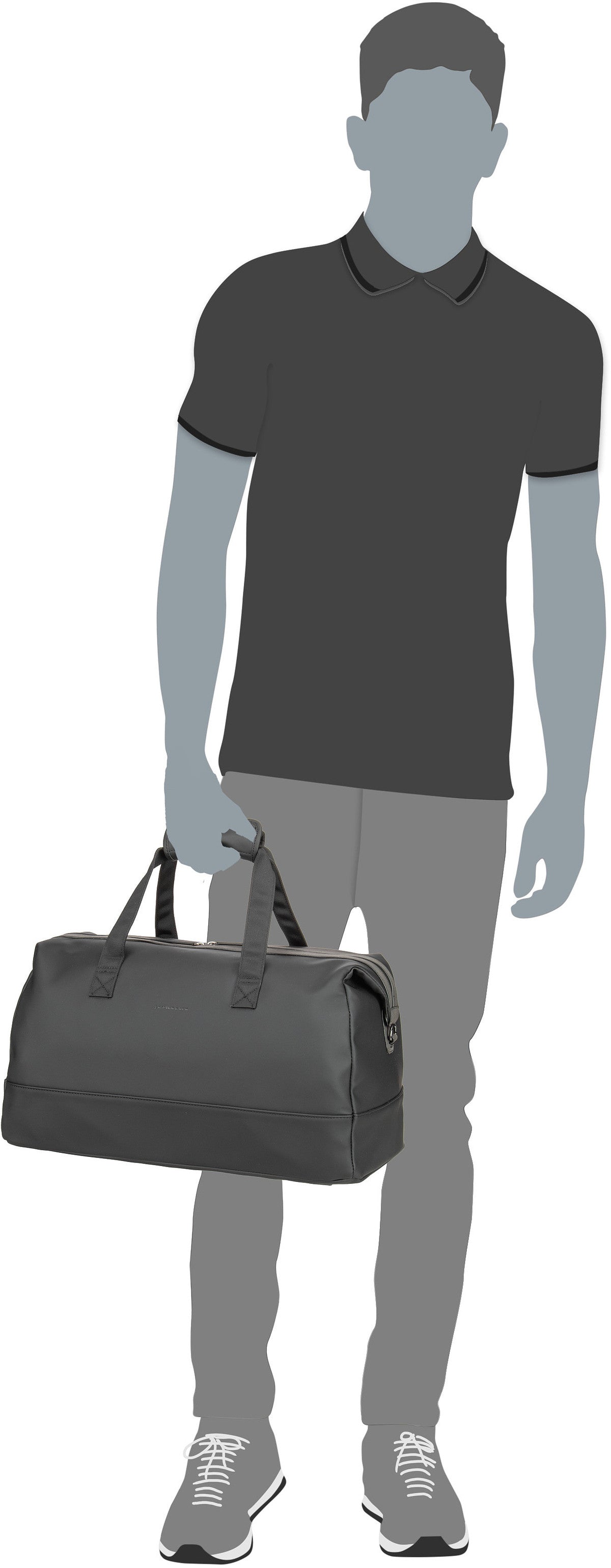 Kapten & Son Storen All Black Weekender – Vista Silhouette