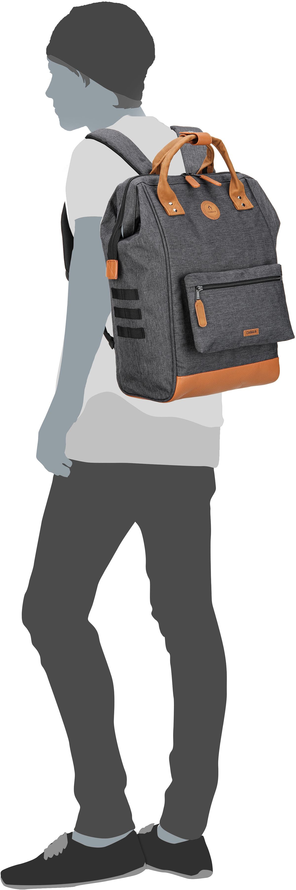 Cabaia Adventurer Oxford Large Londres Mochila – Vista Silueta