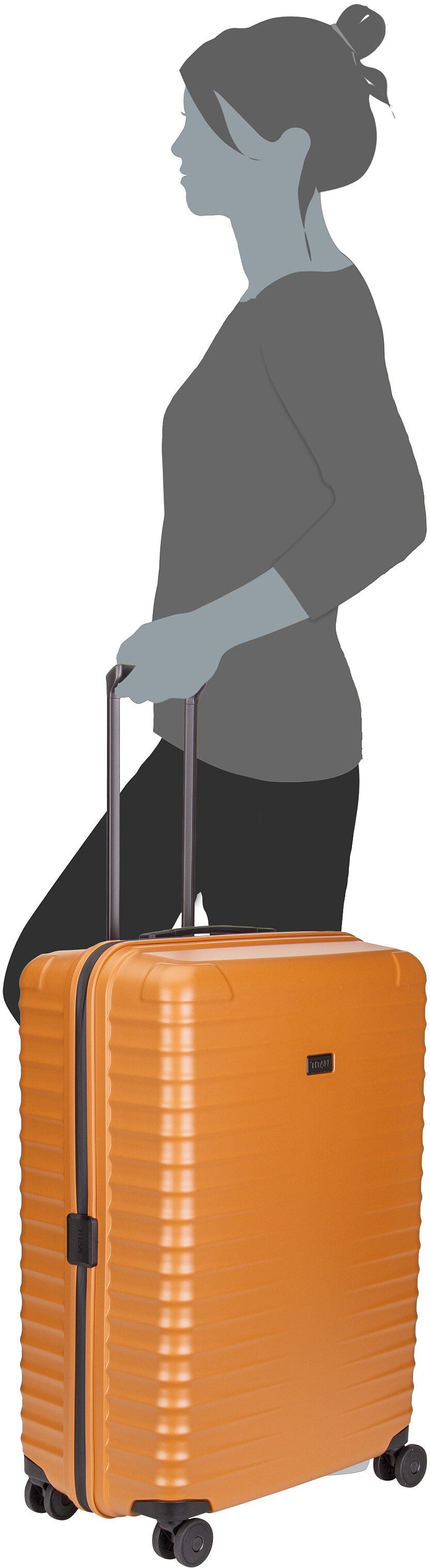 Titan UPGRADE 4w Trolley L Nightshade Black Valise – Vue Silhouette