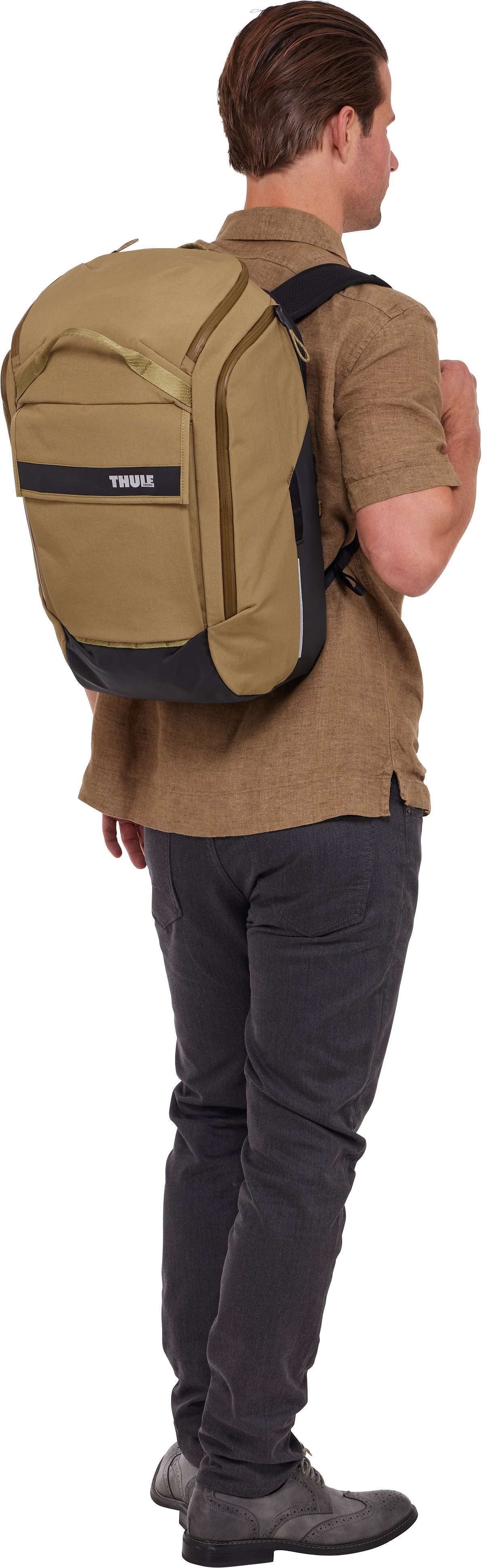 Thule Paramount Hybrid Pannier 26L Nutria Tas – Silhouetweergave