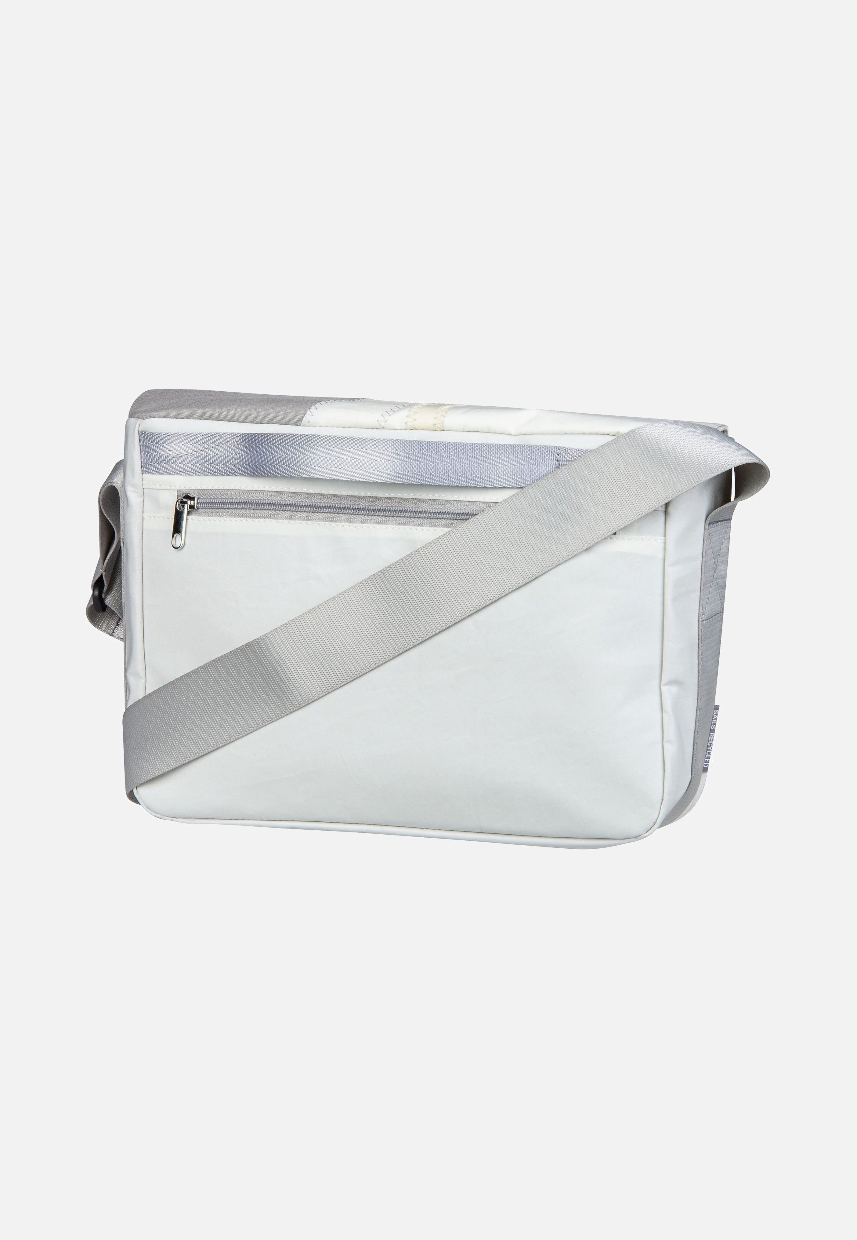 360Grad - Barkasse Mini Stencil-Weiß/Grau - Messenger Bag | Neutral-Image