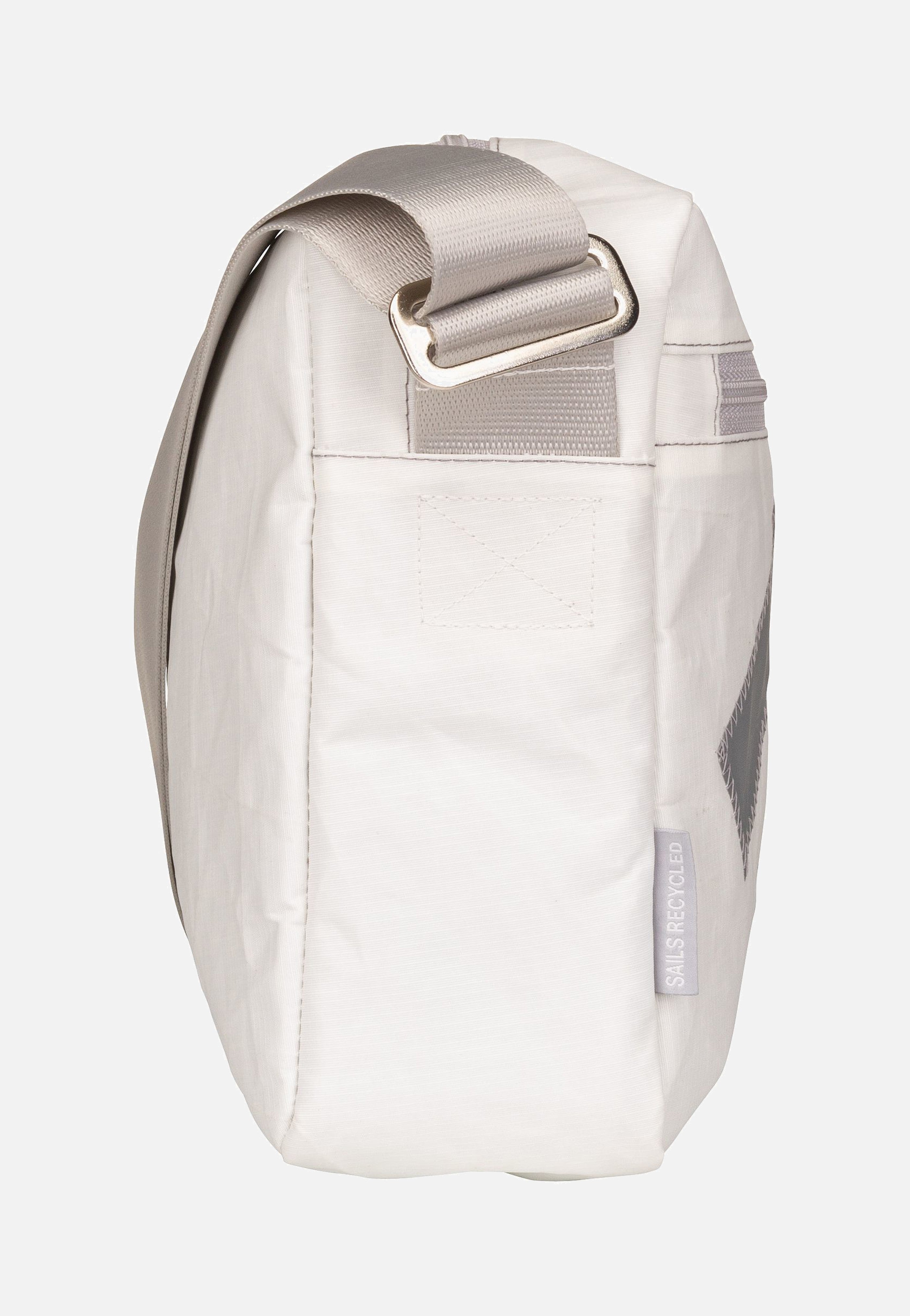 360Grad - Fender L Weiß/Streifen Blau/Zahl Grau - Crossbody Bag | Neutral-Image