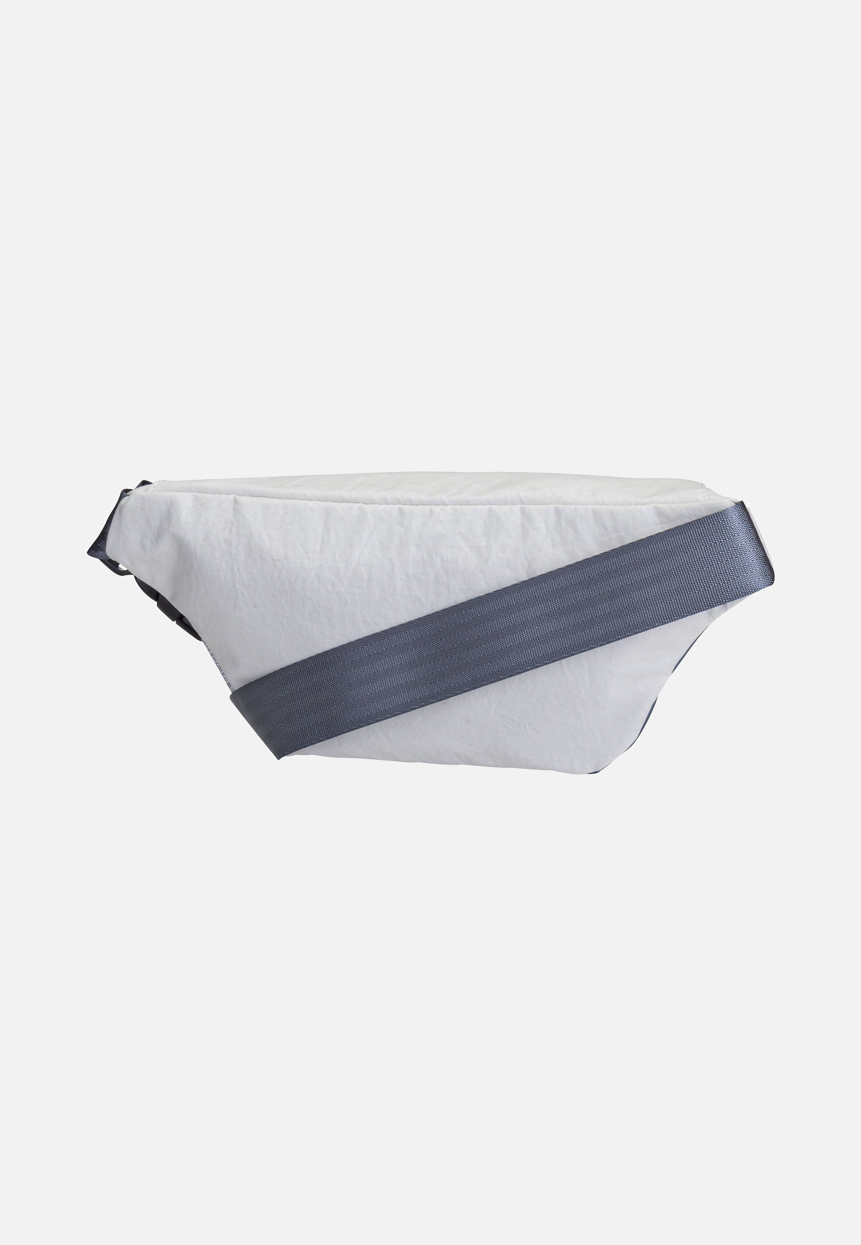 360Grad - Knoten Weiß/Balken Blau/Boot Hellgrau - Fanny Pack | Neutral-Image