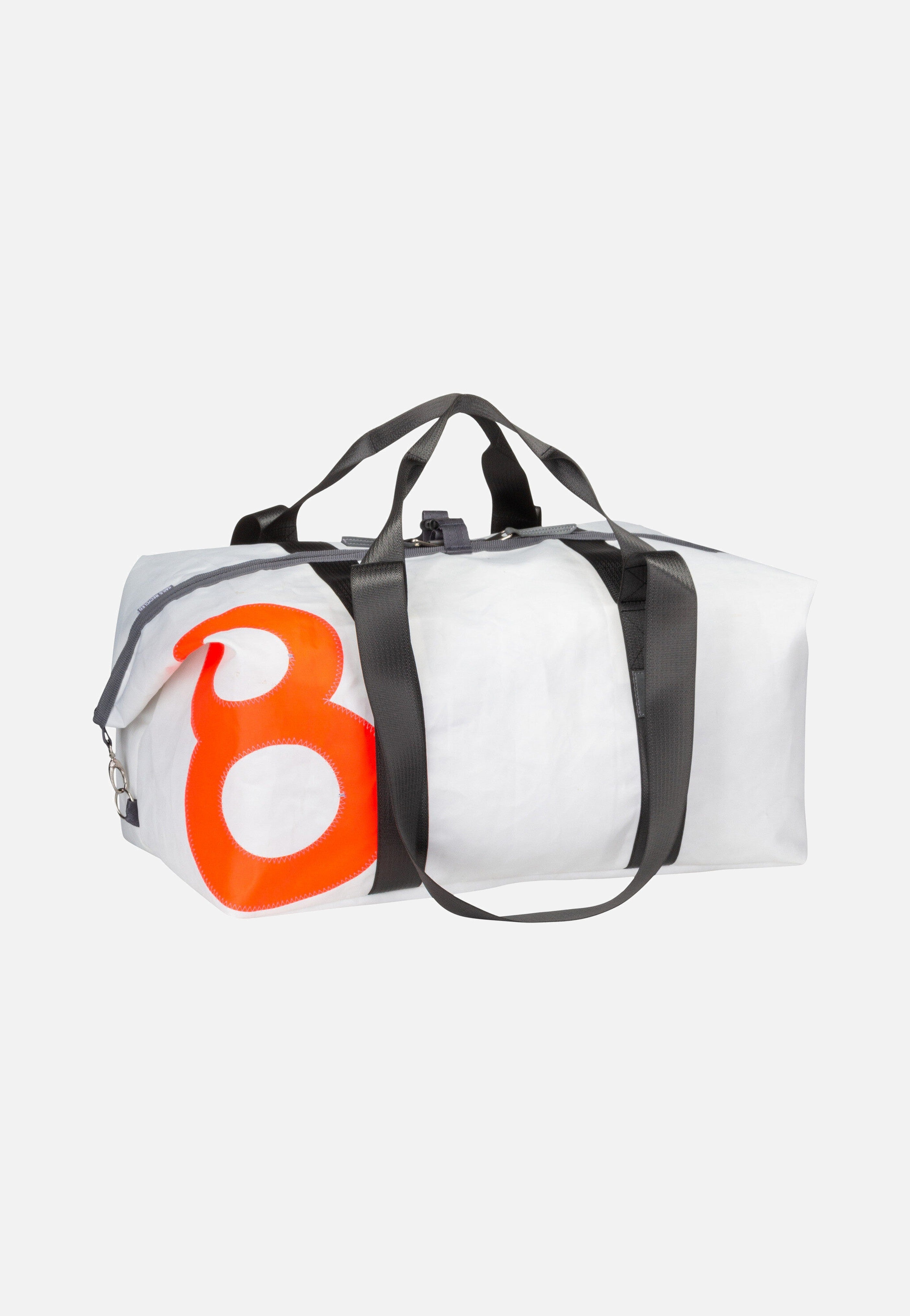360Grad Kutter XL Weiß/Orange Dufflebag