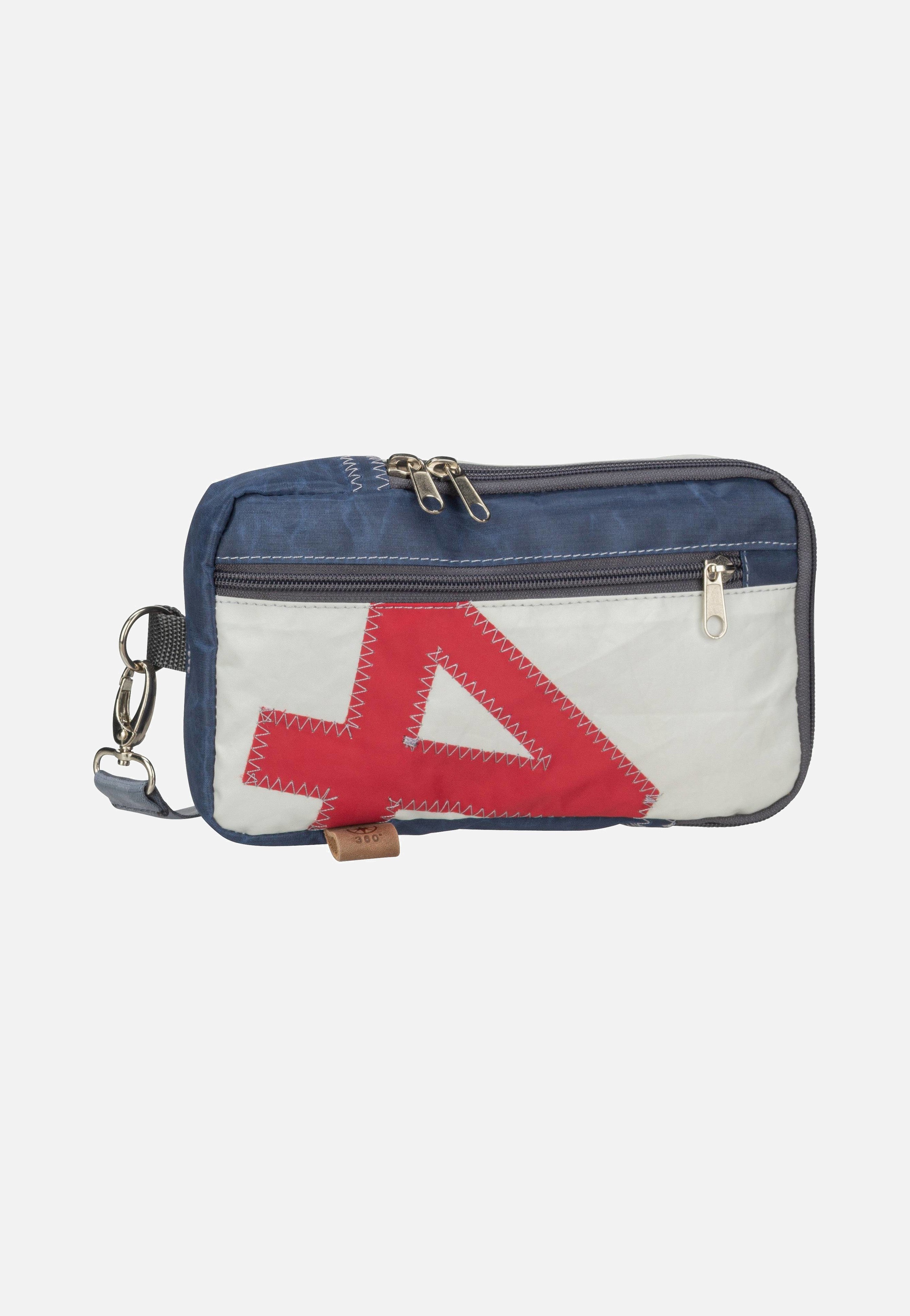 360Grad - Nautik Weiß/Blau mit roter Zahl - Fanny Pack | Neutral-Image