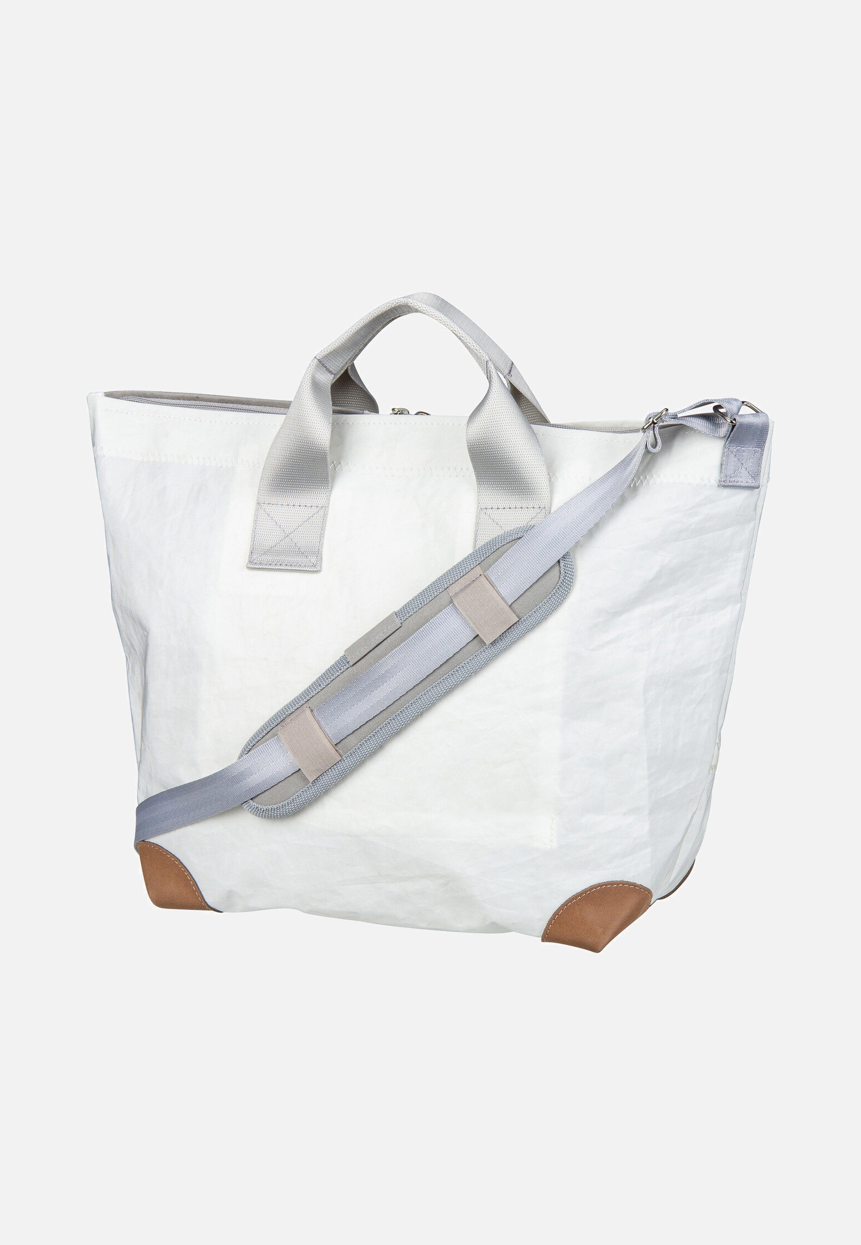 360Grad Suutje Stencil-Weiß/Grau Crossbody Bag