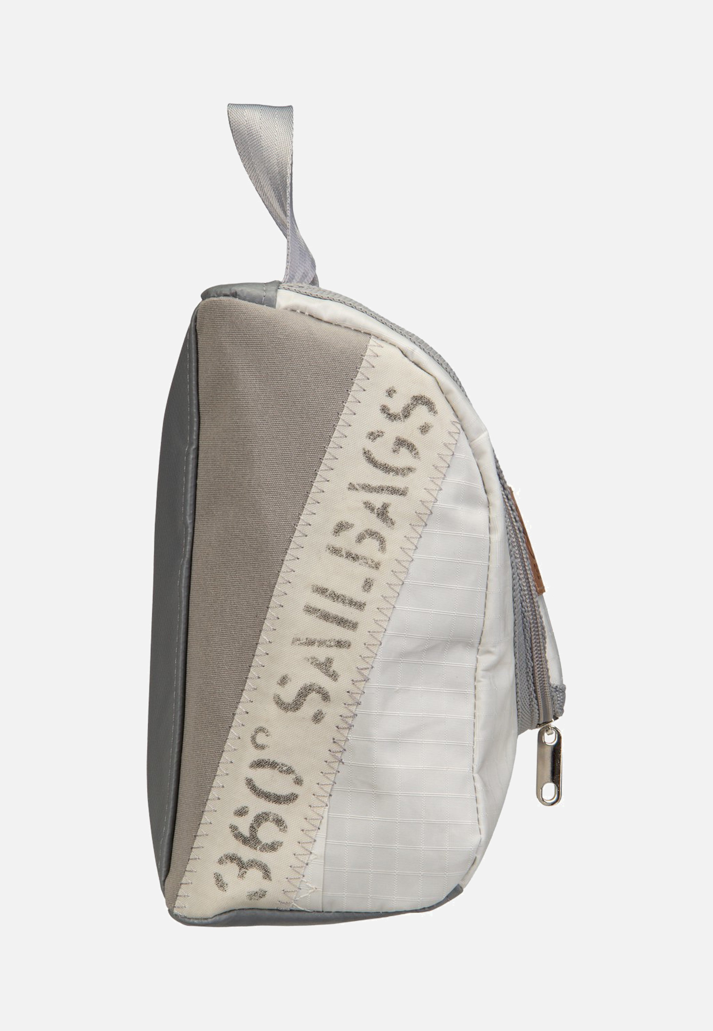 360Grad Matrose XL Stencil Weiss/Grau Toiletry Bag