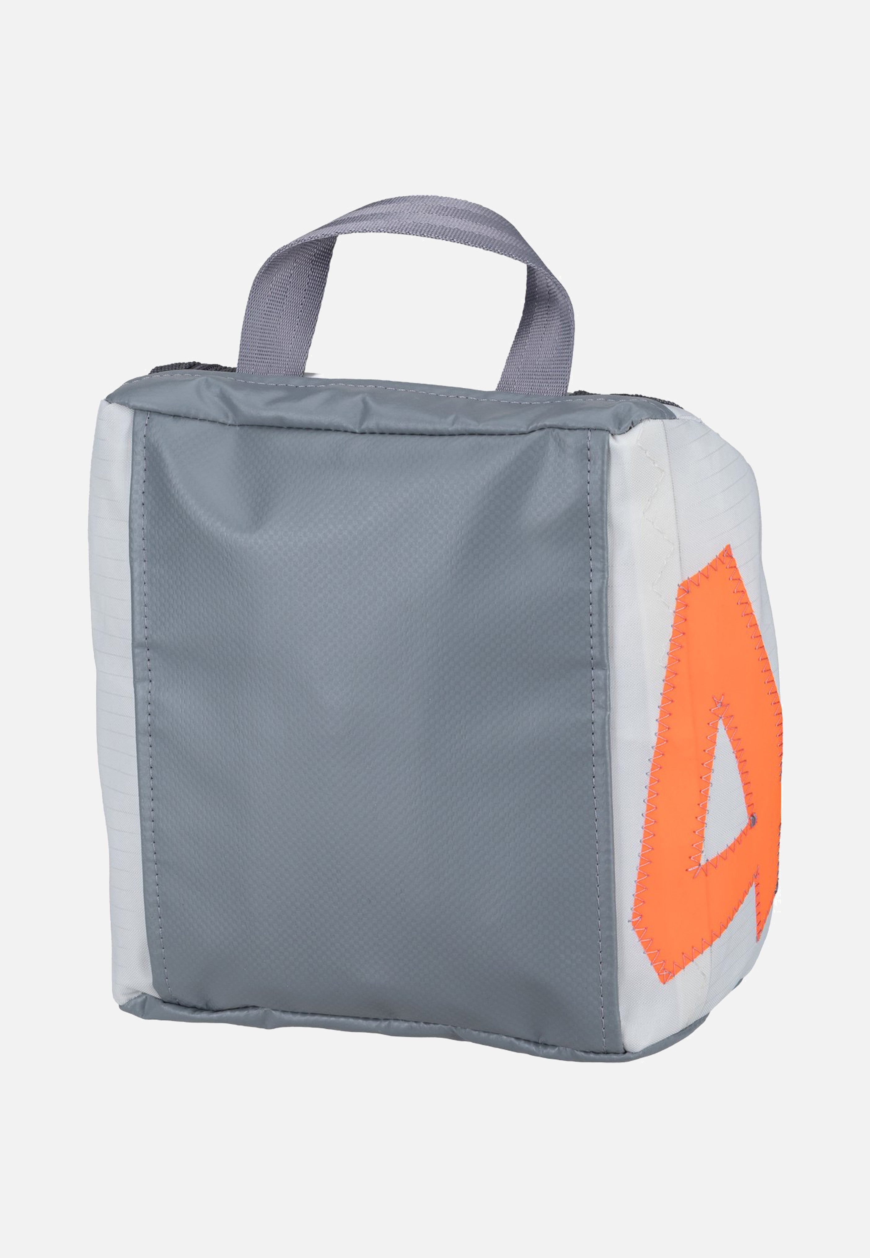 360Grad Matrose XL Weiss/Zahl Neonorange Toiletry Bag