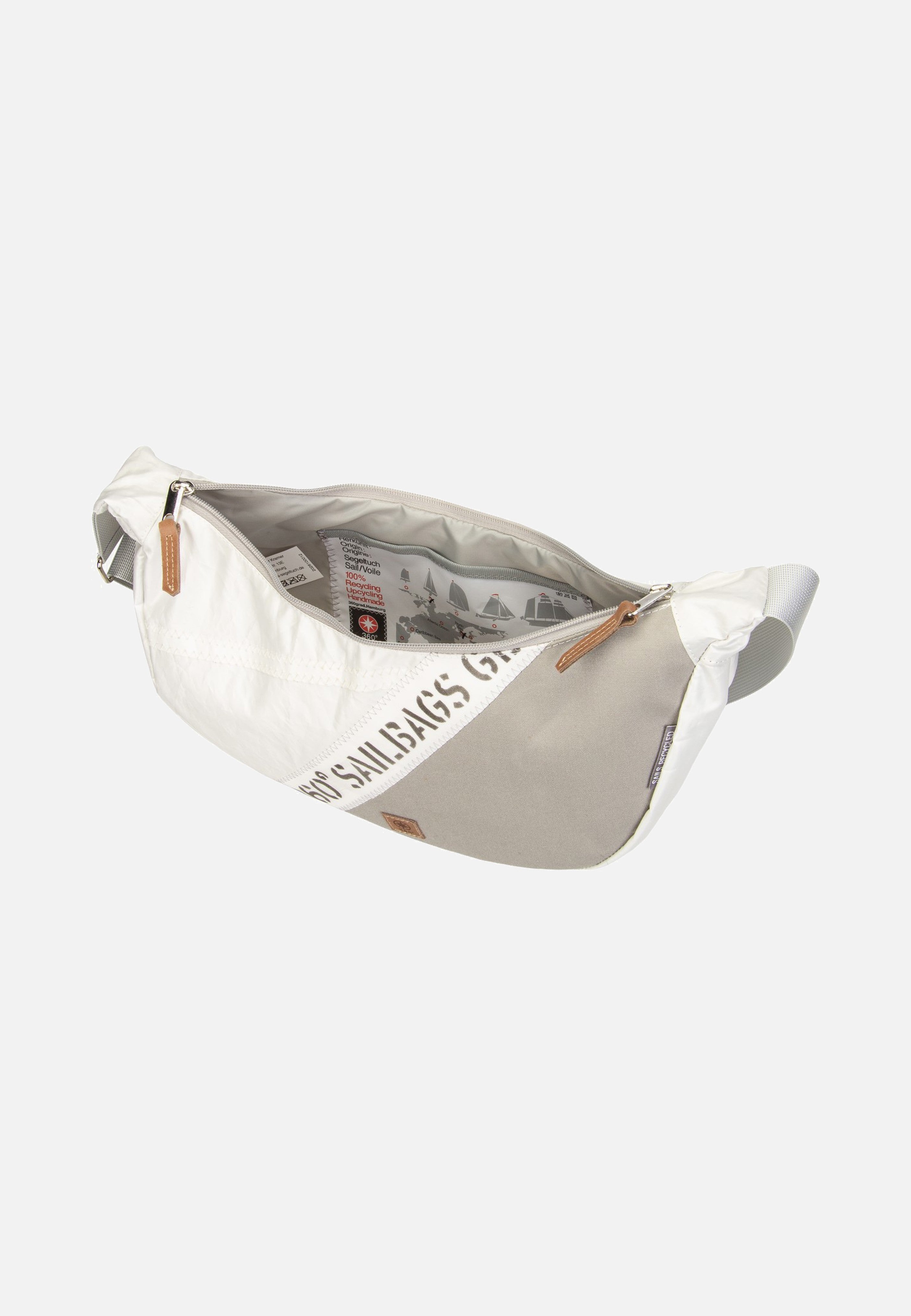 360Grad Roop L Stencil Weiss/Grau Sling Bag