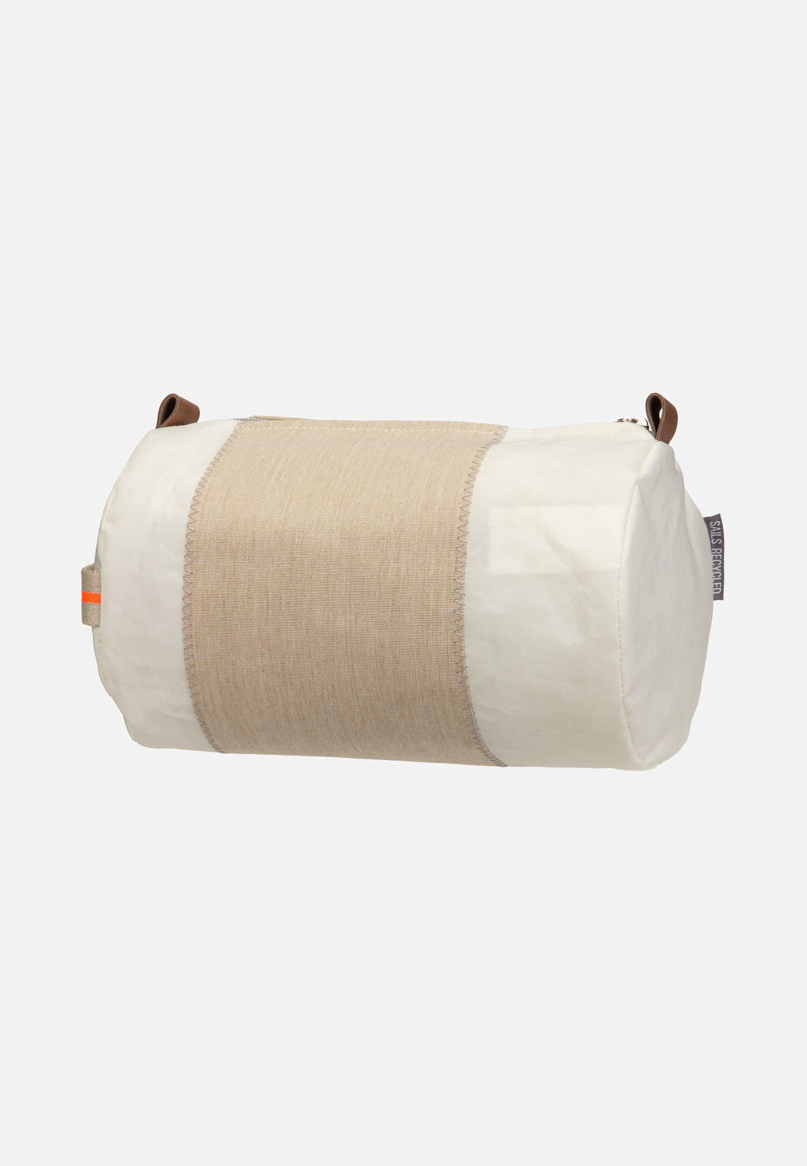 360Grad Tonne Weiß/Sand Segel Orange Toiletry Bag