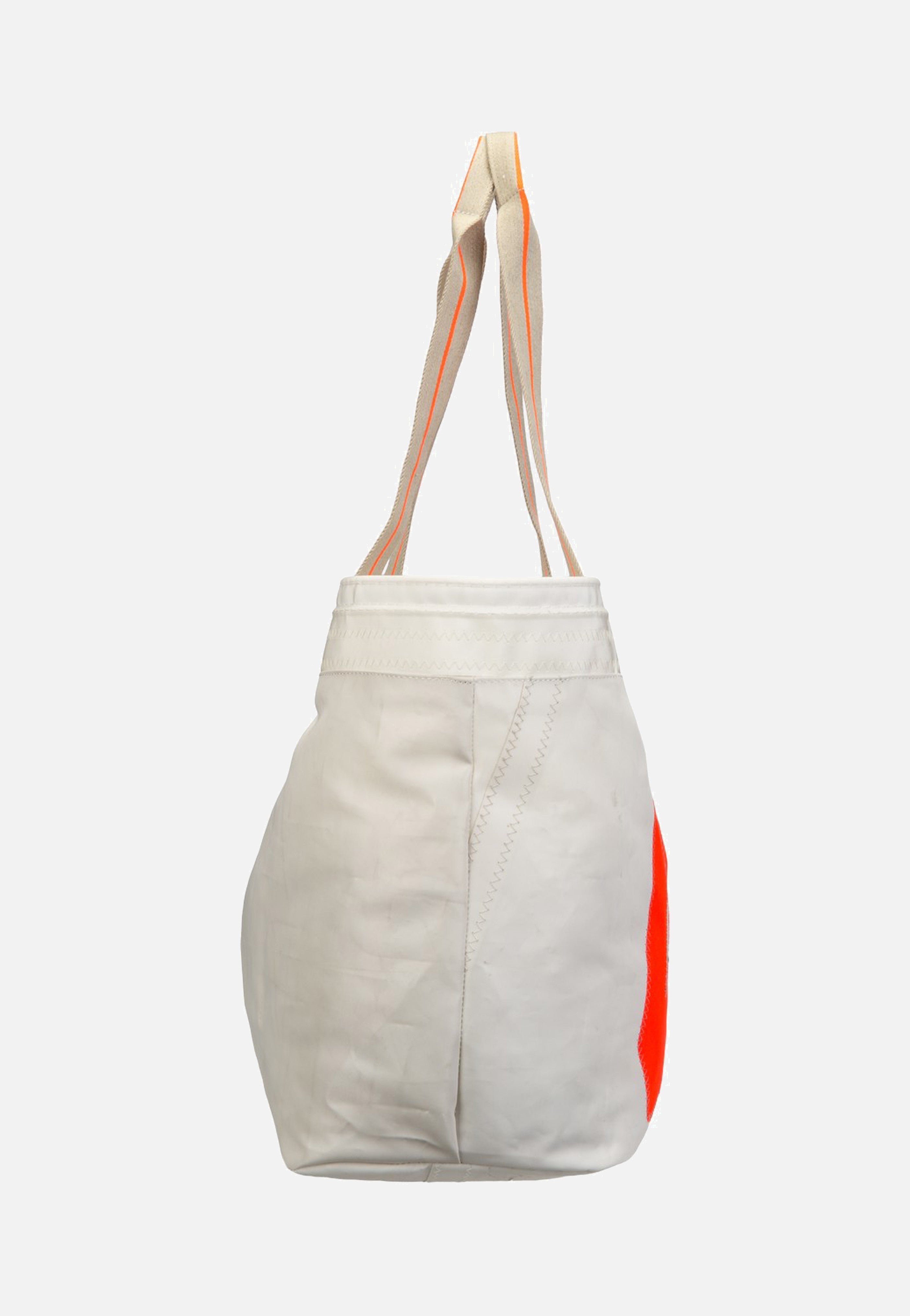 360Grad Watt Weiss/Sand/Zahl Orange Shopper