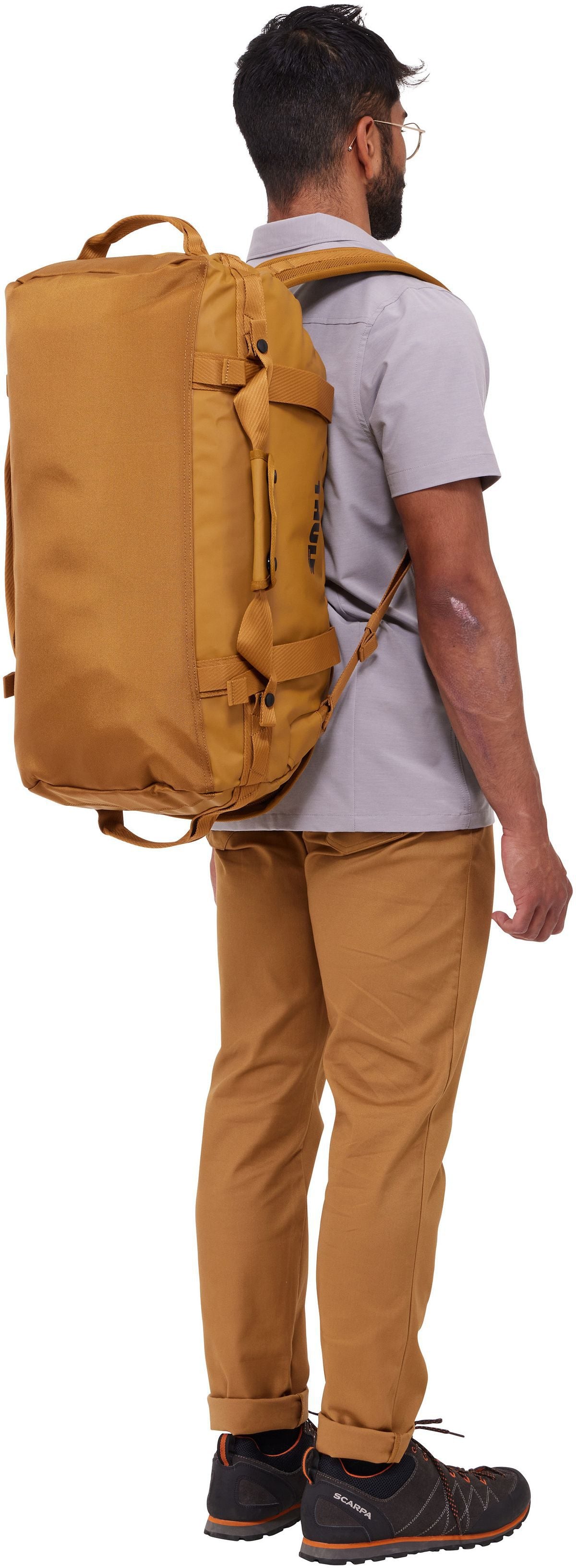 Thule Chasm 40L Darkest Blue Dufflebag – Vue Silhouette