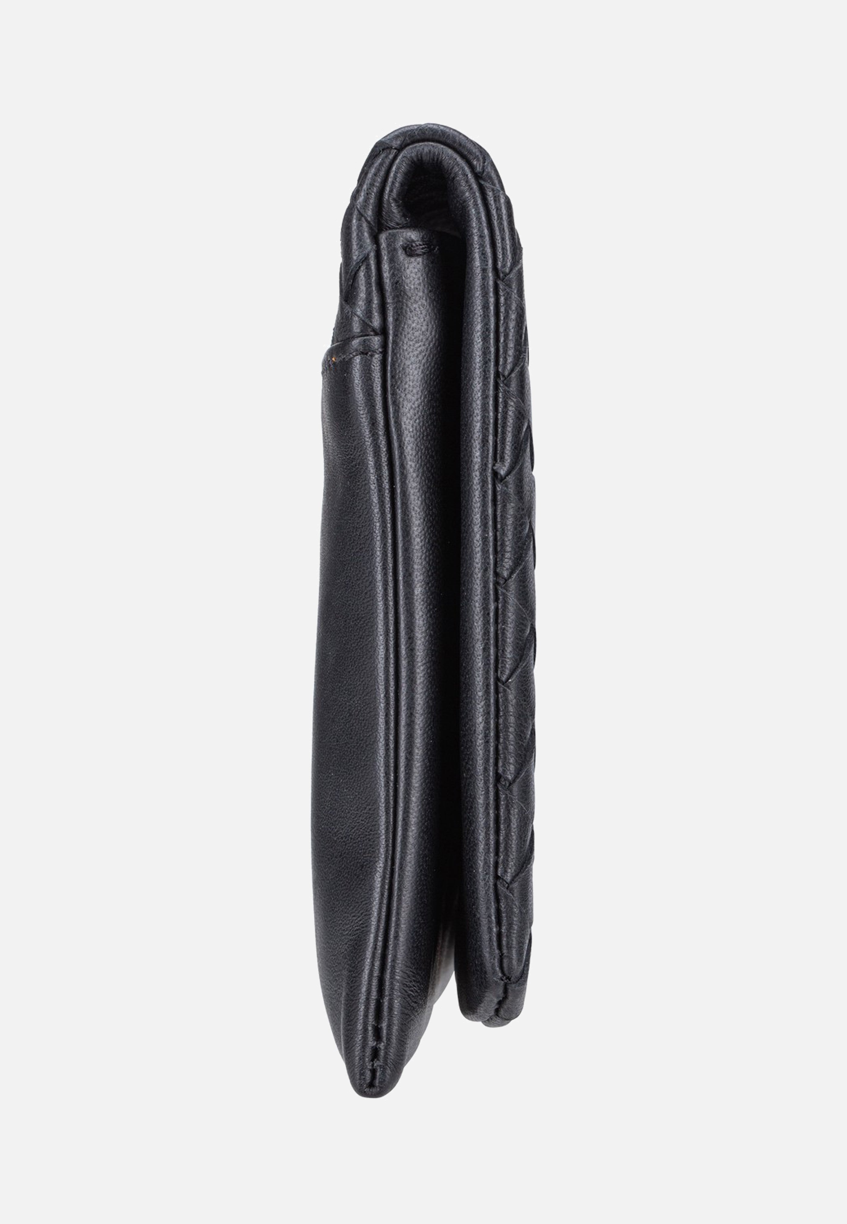 abro Clutch Piuma Weaving Black/Nickel Clutch
