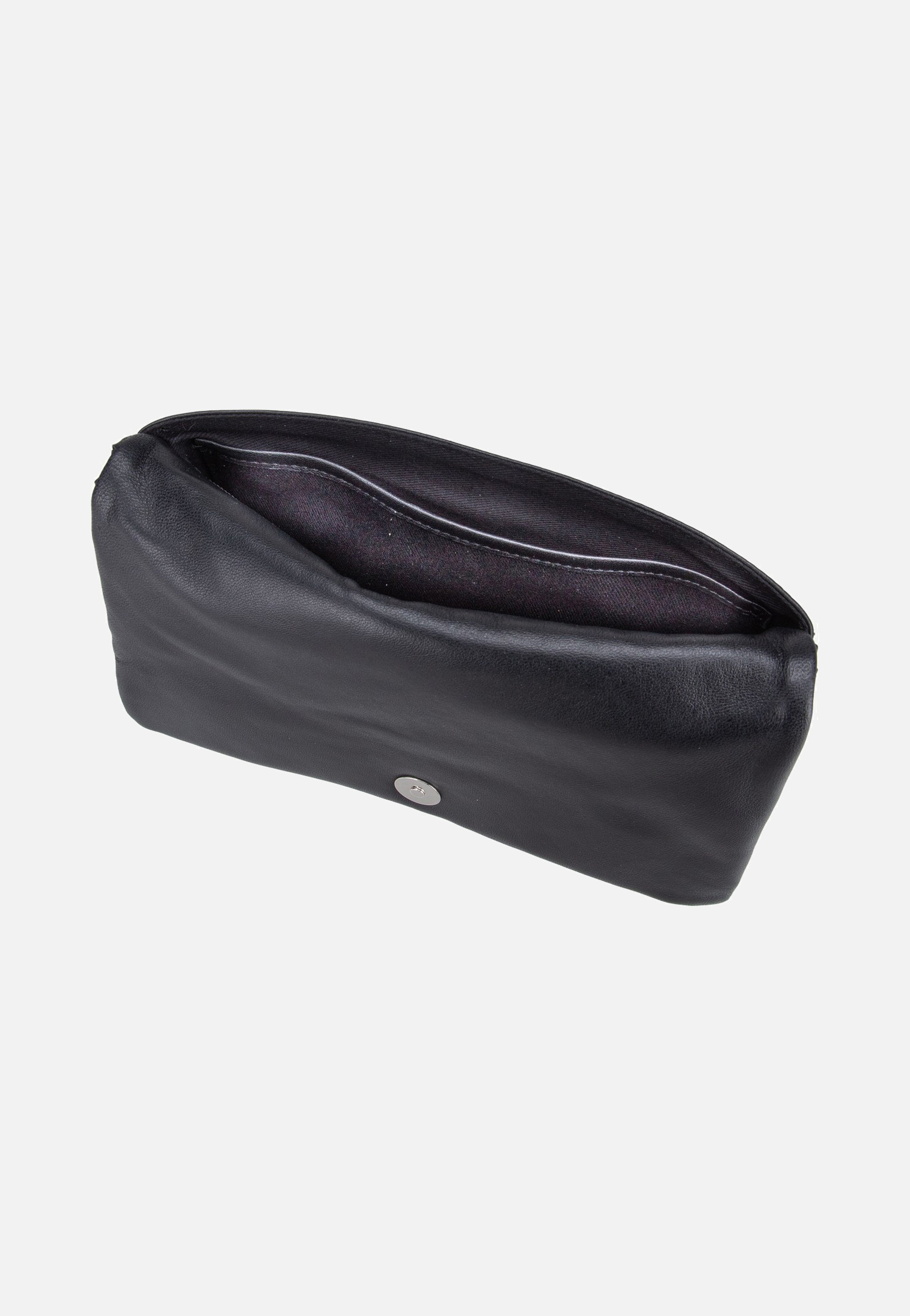 abro Clutch Piuma Weaving Black/Nickel Clutch