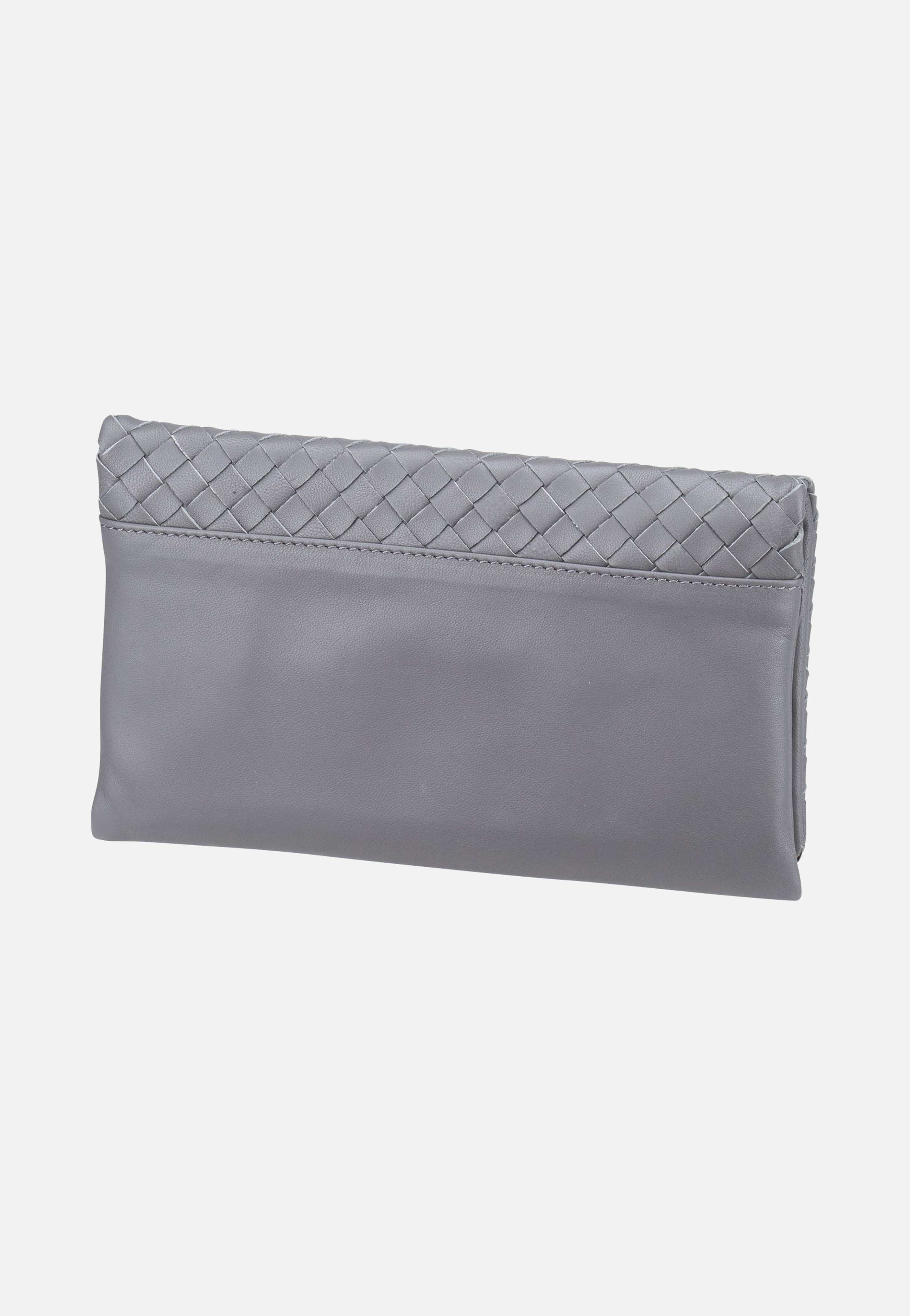 abro Clutch Piuma Weaving Zinc Clutch