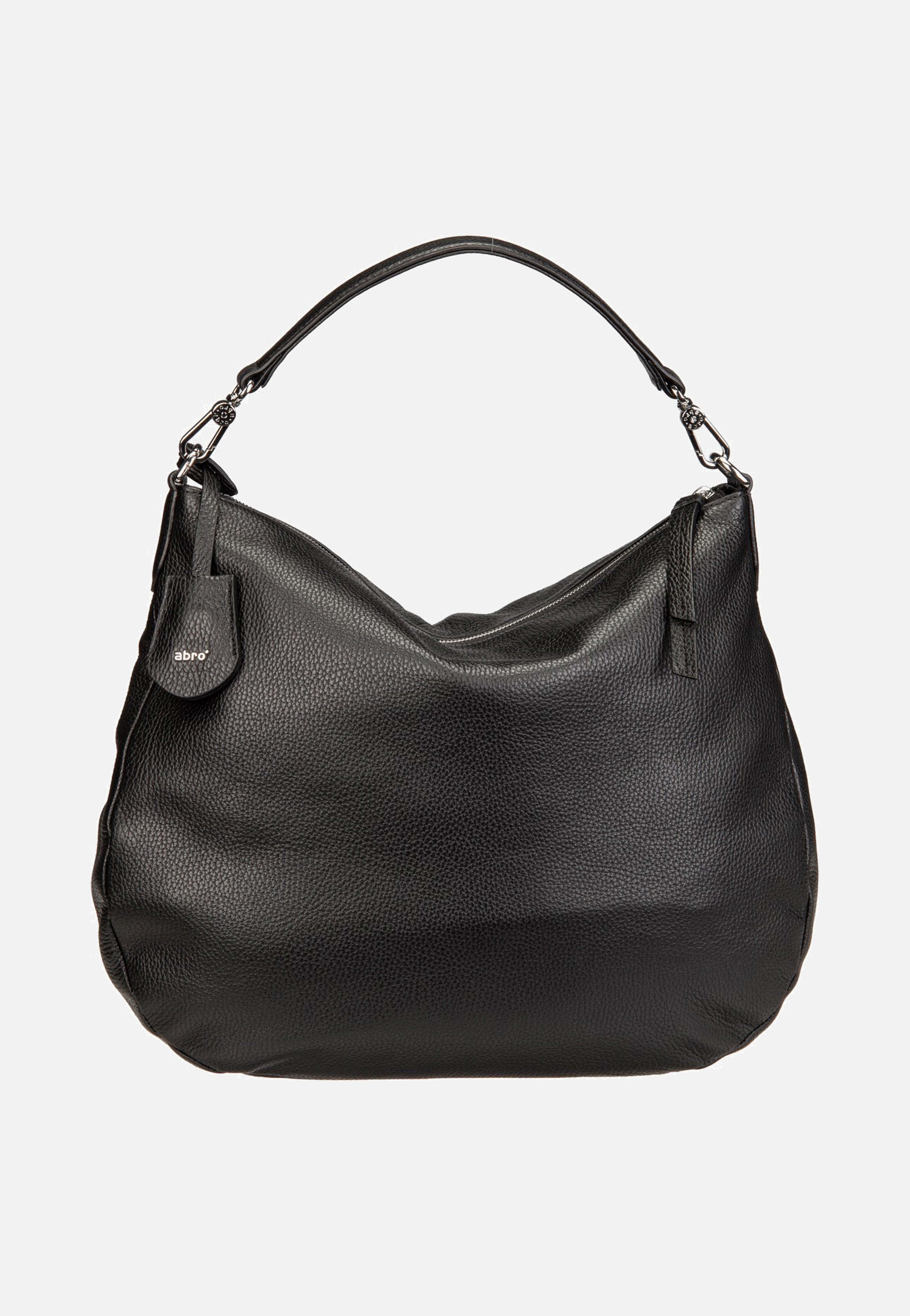 abro - Juna Big Black/Nickel - Hobo Bag | Neutral-Image