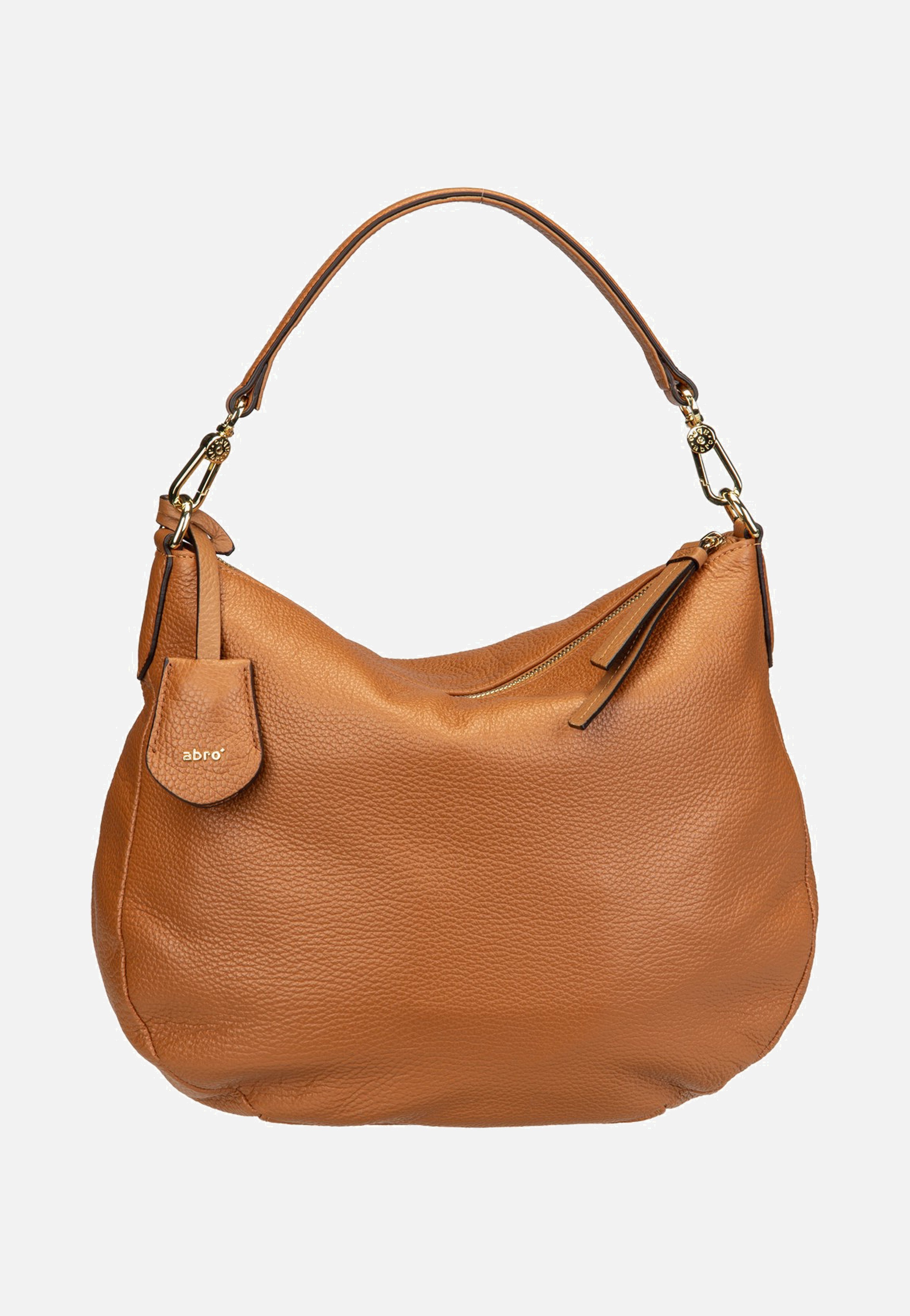 abro Juna Small Cuoio Hobo Bag