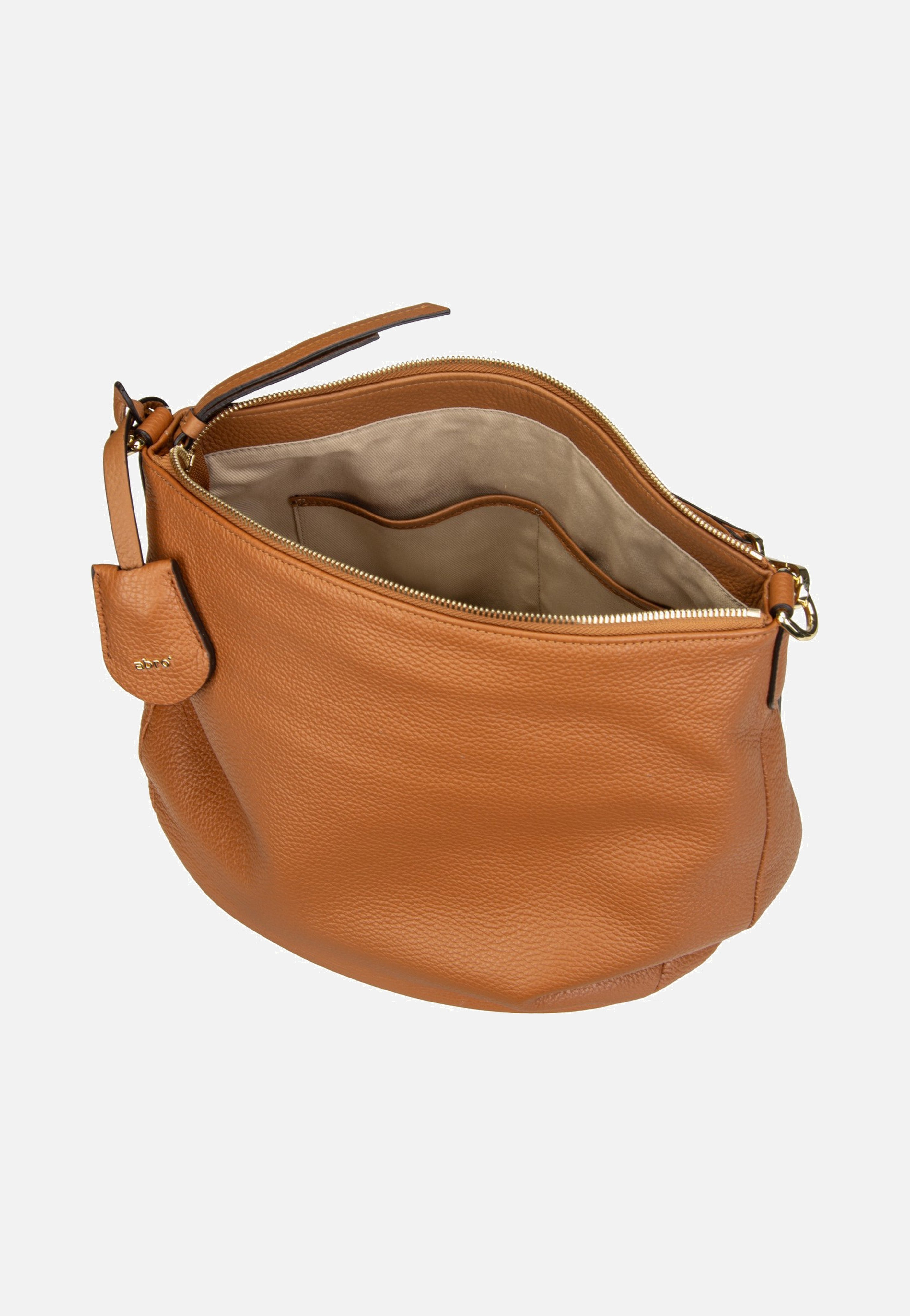abro Juna Small Cuoio Hobo Bag