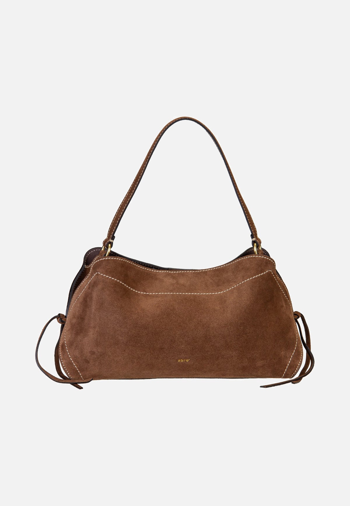 abro Necessity Small Wood Handle Bag