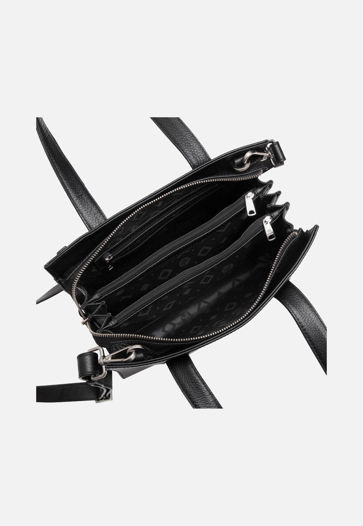 Adax Cormorano Elea Black Shoulder Bag