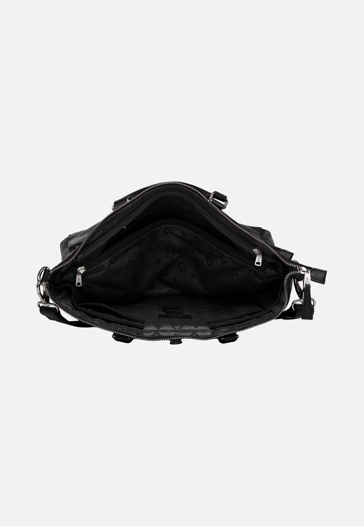 Adax Napoli Sasha 17" Black Briefcase