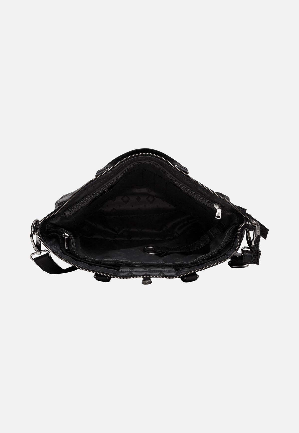Adax Napoli Sasha 17" Black Briefcase