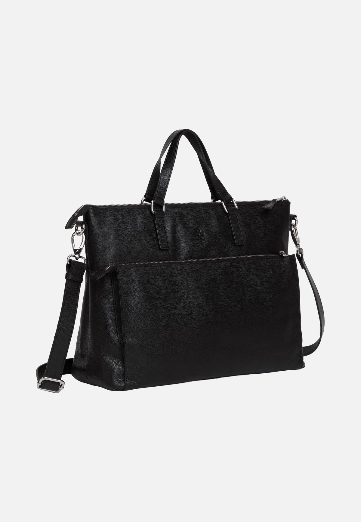 Adax Napoli Sasha 17" Black Briefcase