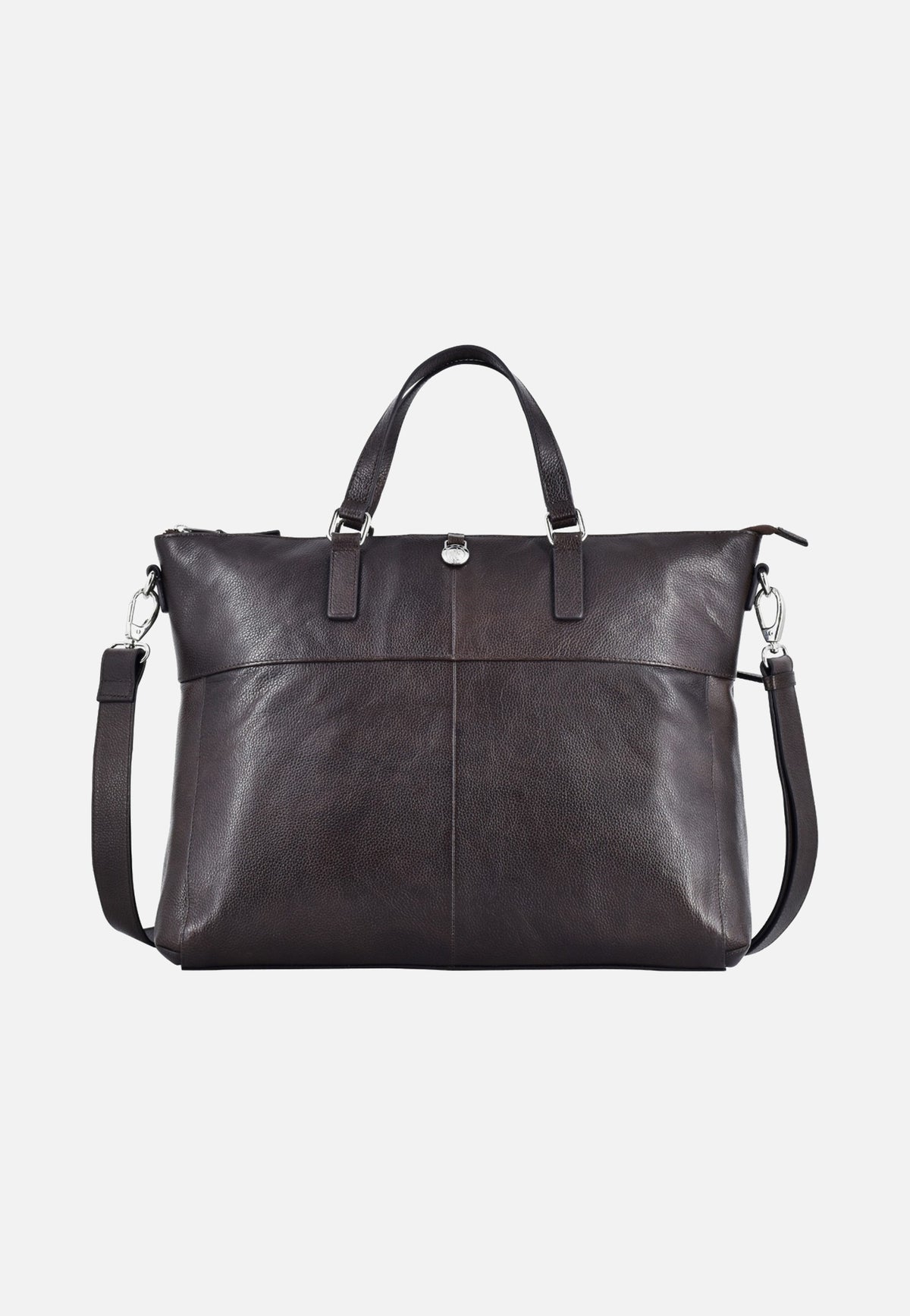 Adax Napoli Sasha 17" Dark Brown Briefcase