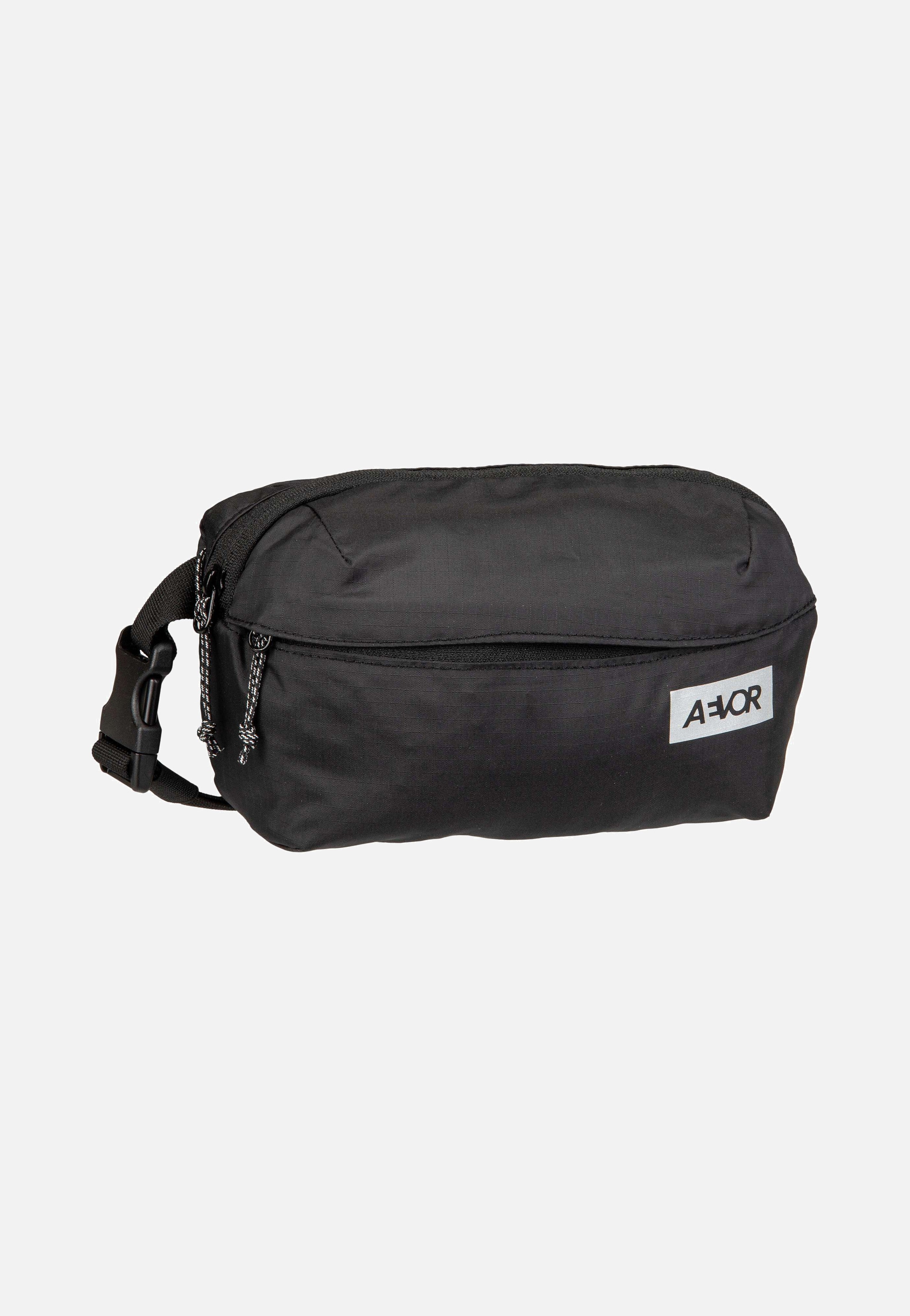 AEVOR Hip Bag Ease Ripstop Black Fanny Pack