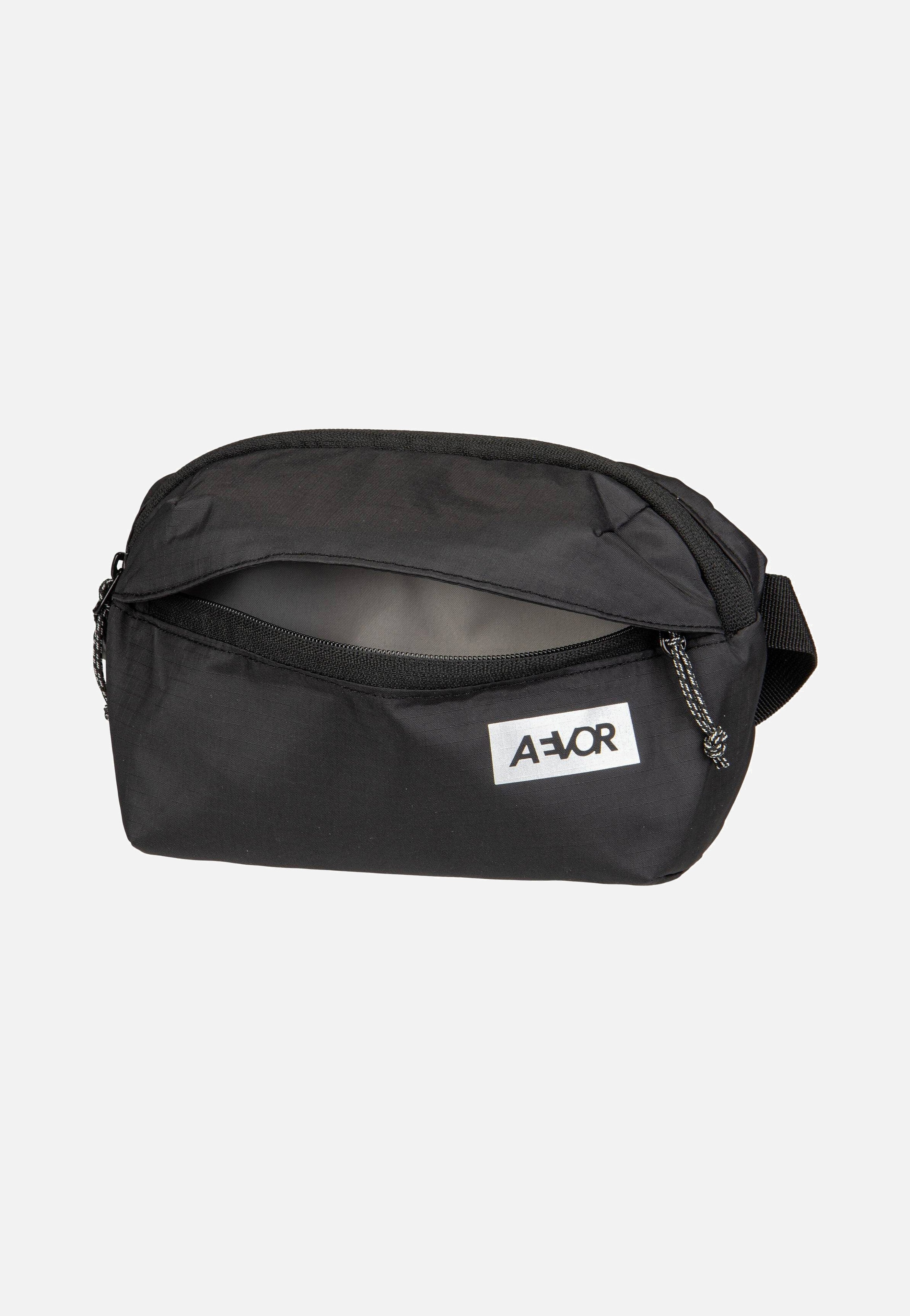 AEVOR Hip Bag Ease Ripstop Black Fanny Pack