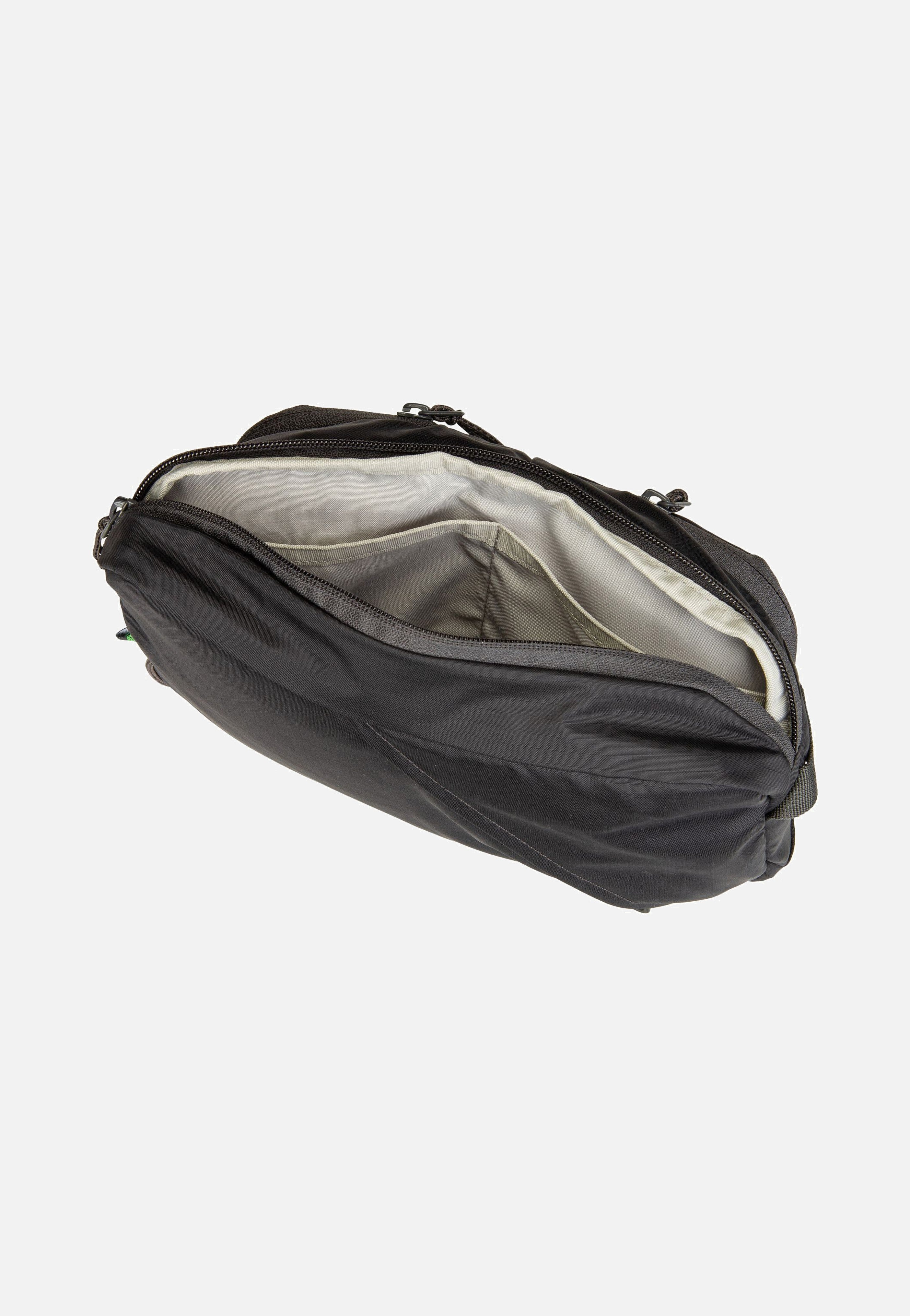 AEVOR Sacoche Bag Ripstop Black Charcoal Crossbody Bag