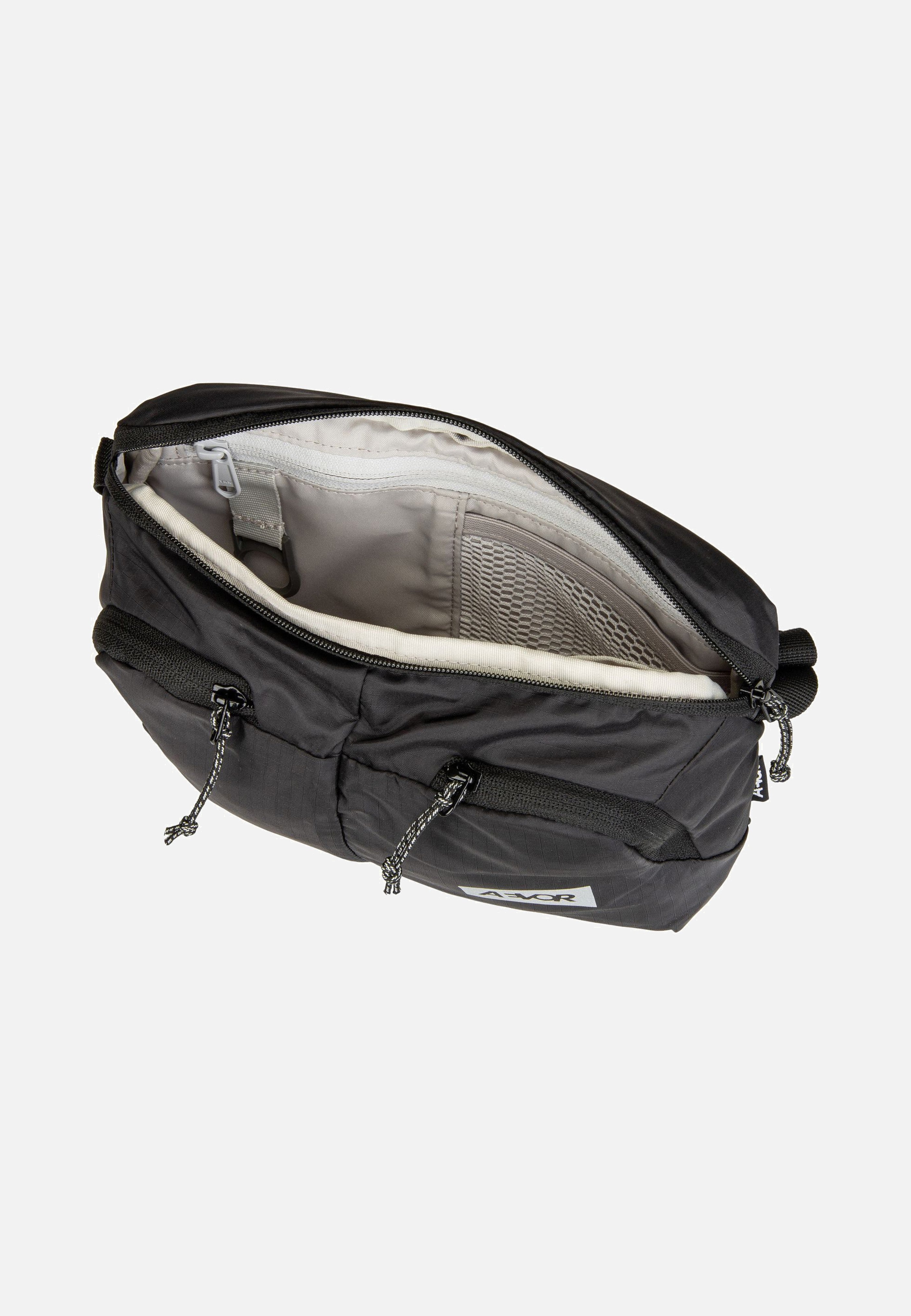 AEVOR Sacoche Bag Ripstop Black Crossbody Bag
