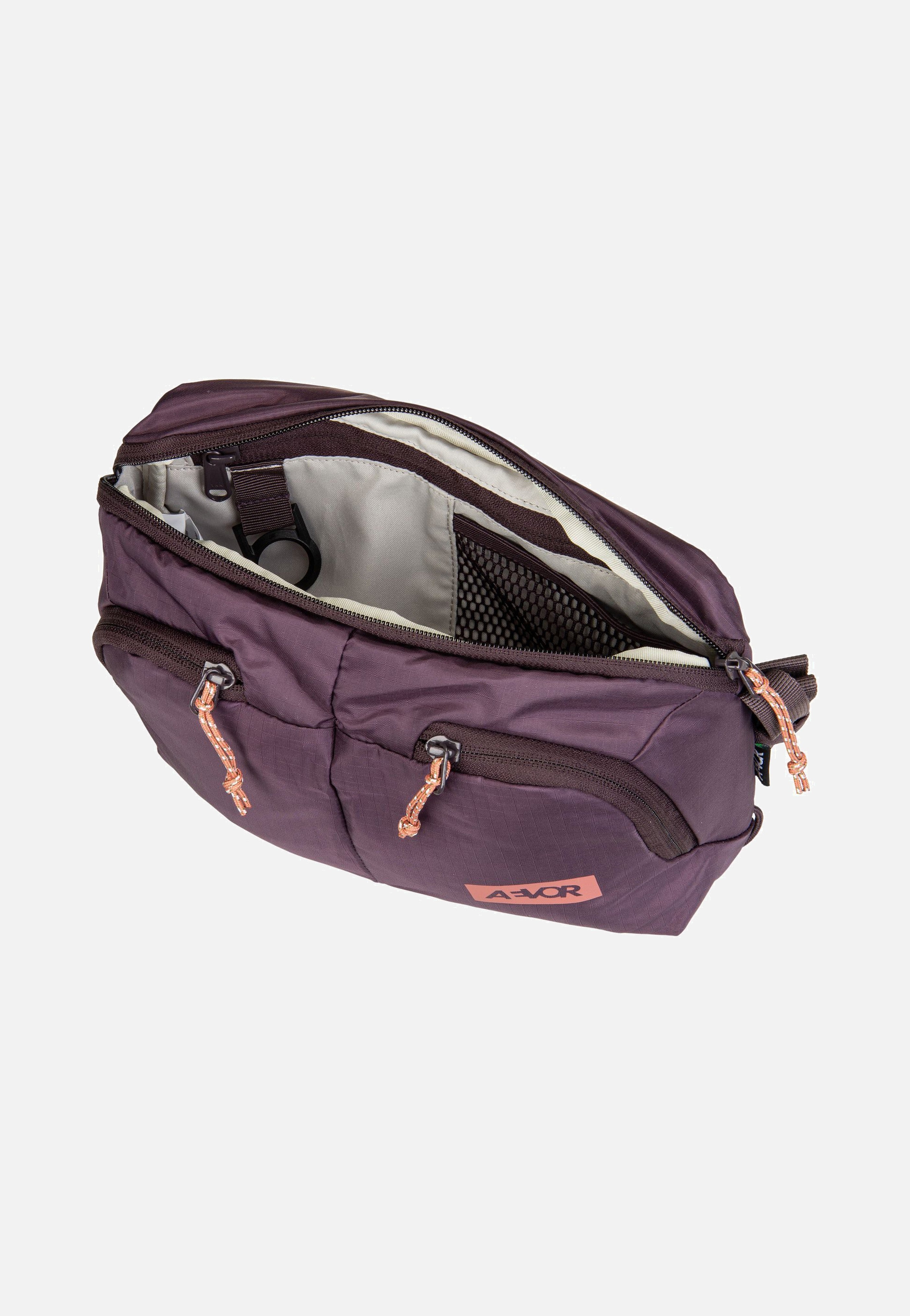 AEVOR Sacoche Bag Ripstop Oxy Purple Crossbody Bag
