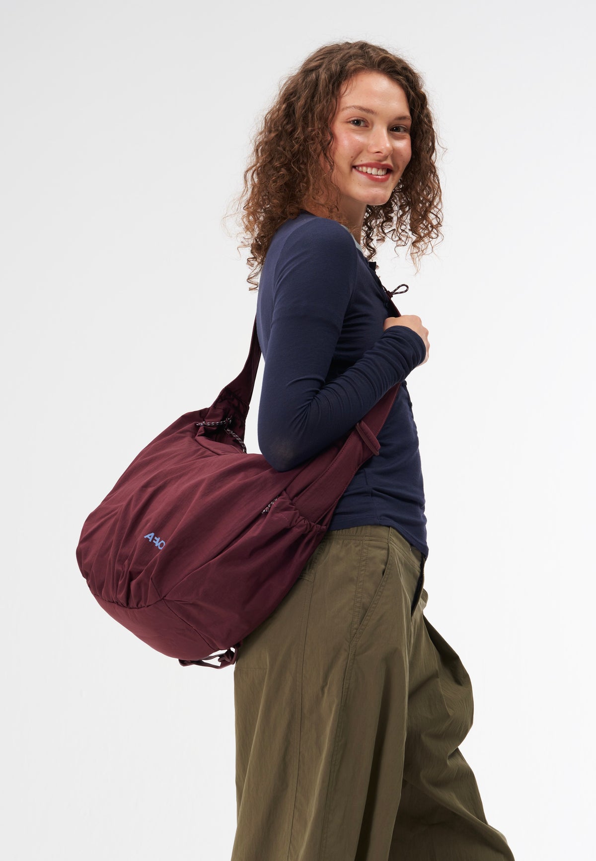 AEVOR Slouchy Bag Burgundy Sling Bag