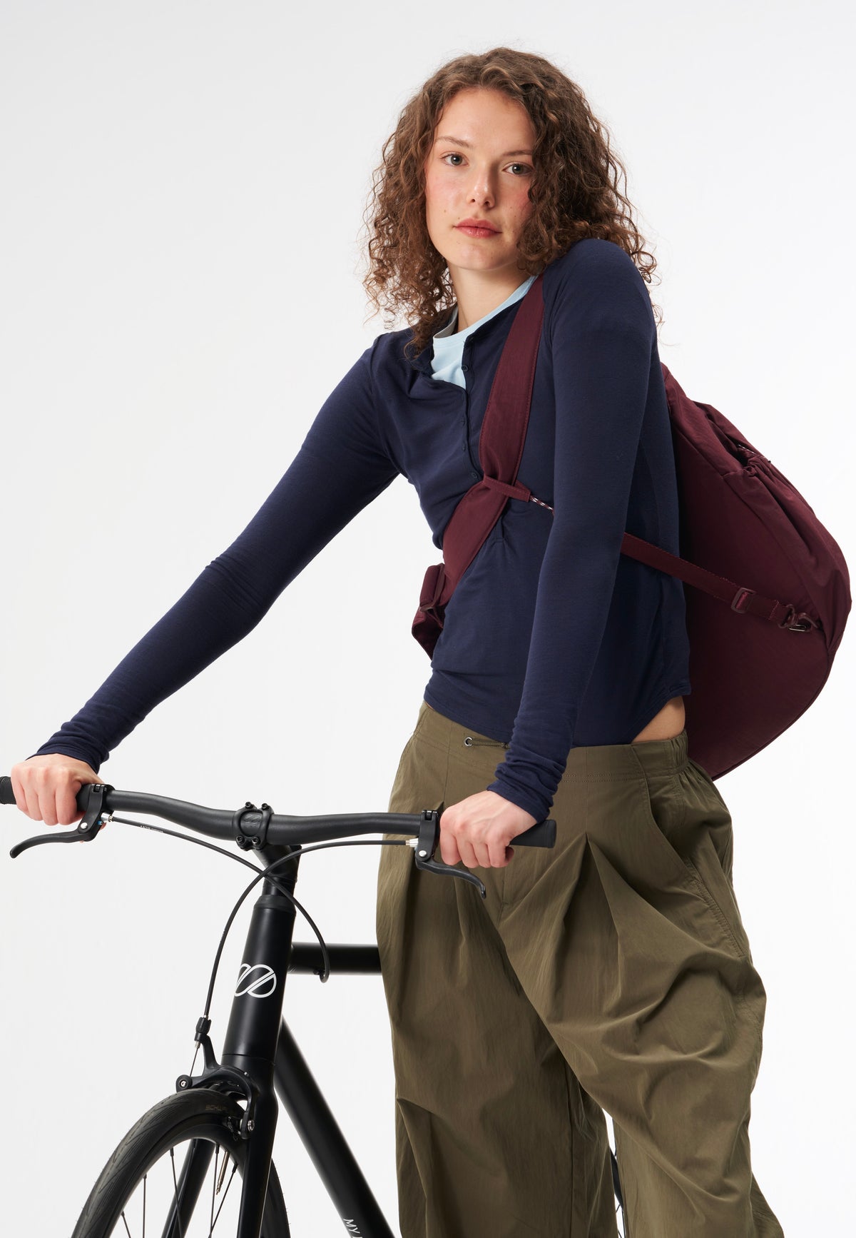 AEVOR Slouchy Bag Burgundy Sling Bag
