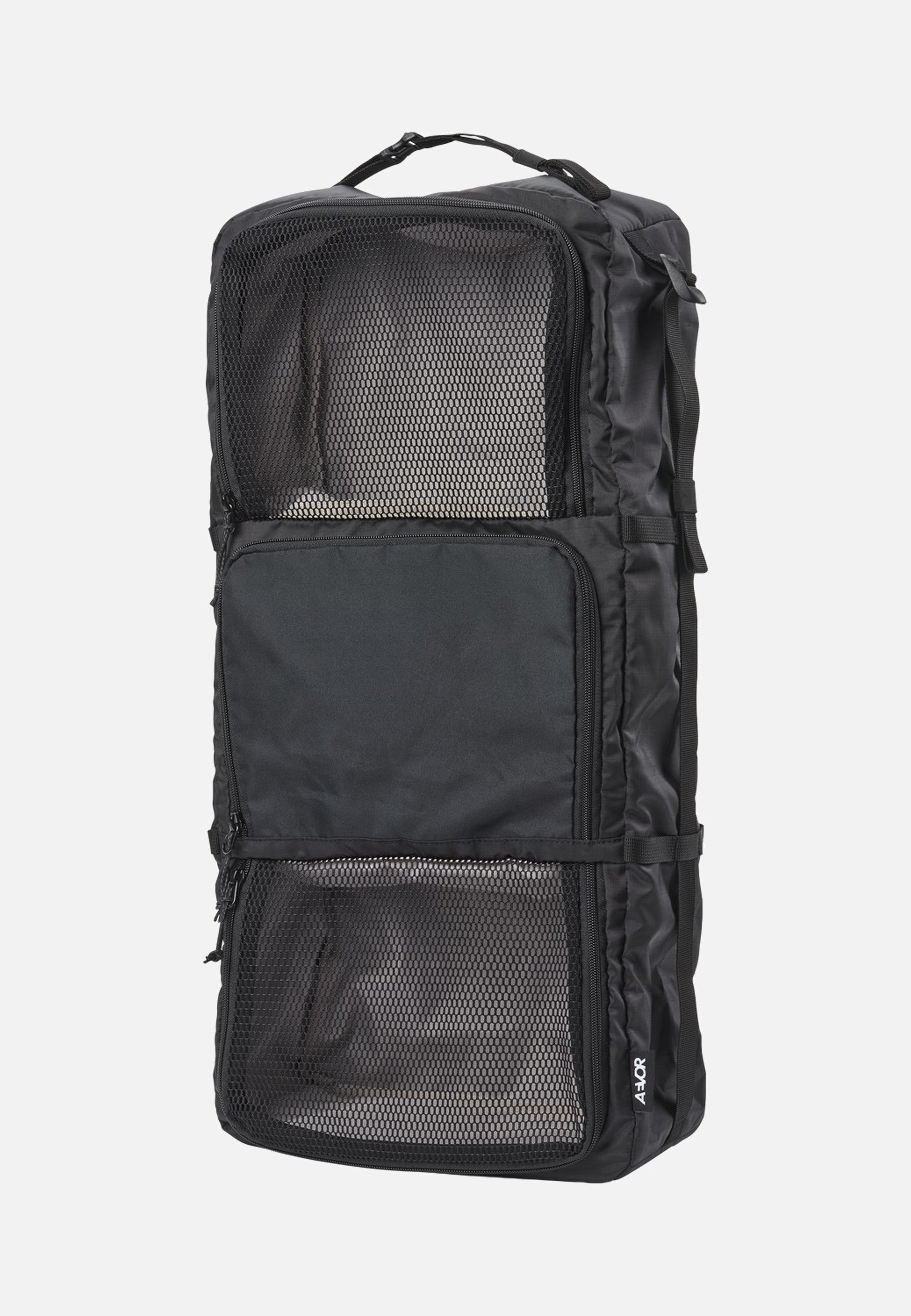 AEVOR Travel Trunk Ripstop Black Garment Bag
