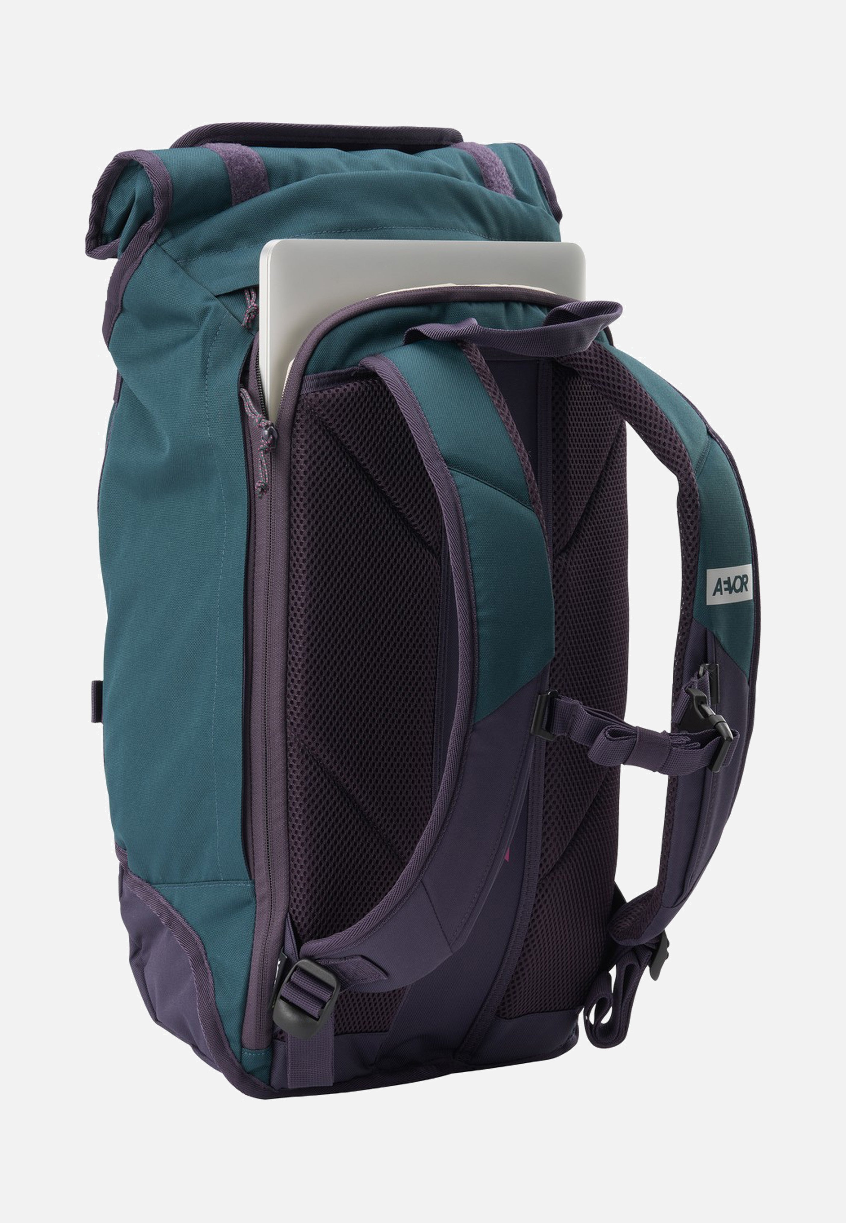 AEVOR Trip Pack Vintage Teal Rolltop Backpack