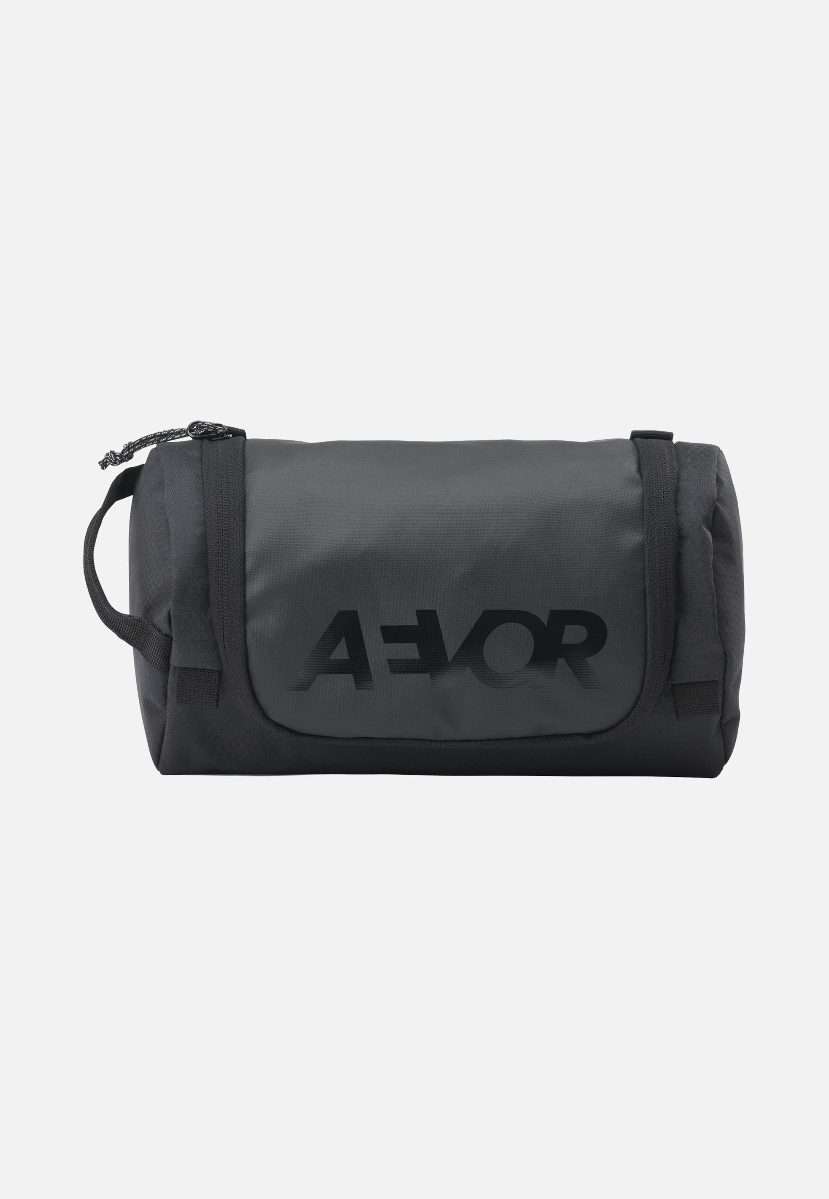 AEVOR Wash Pack Proof Black Toiletry Bag