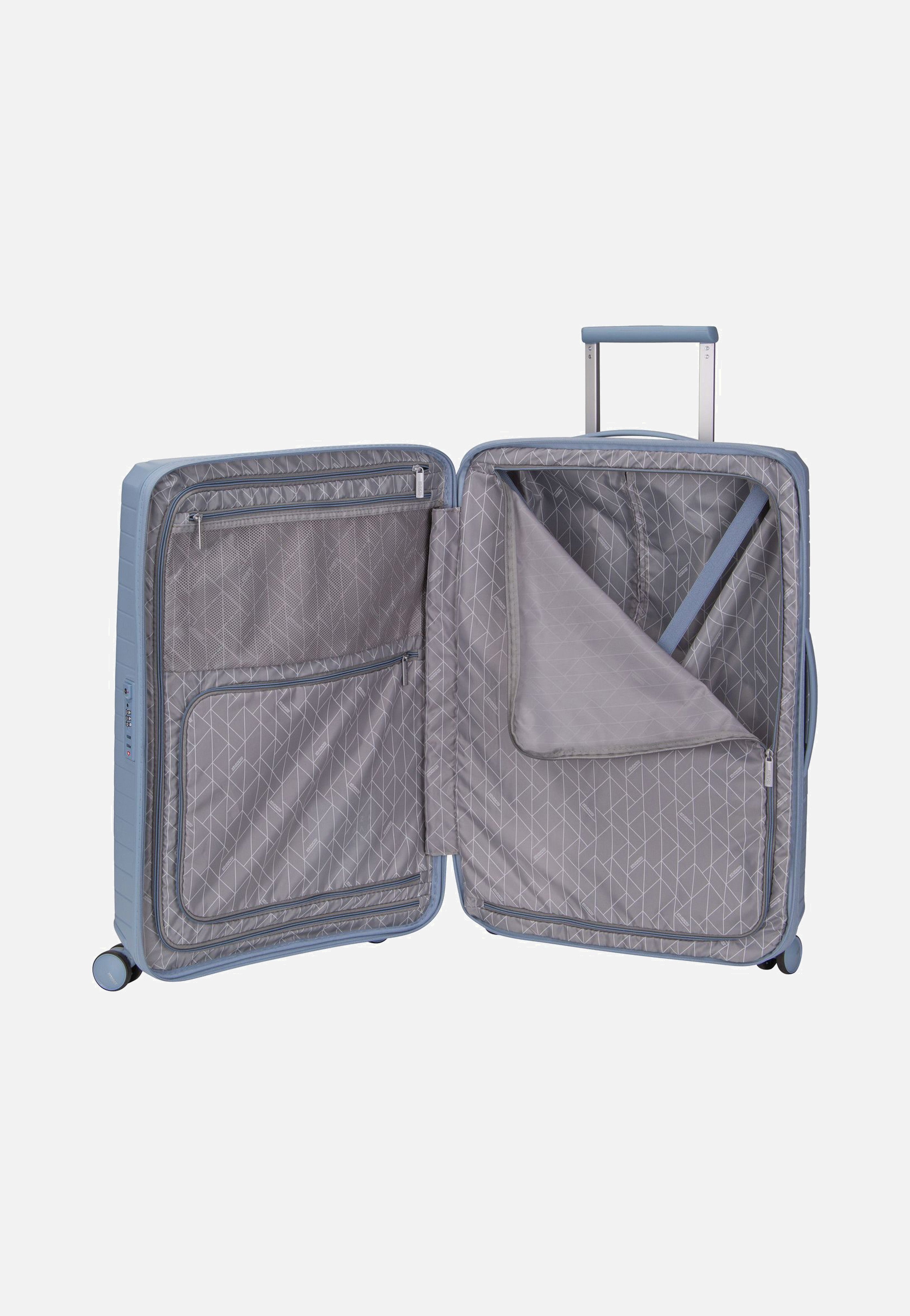 American Tourister Fastforward Spinner67 Steel Blue Suitcase