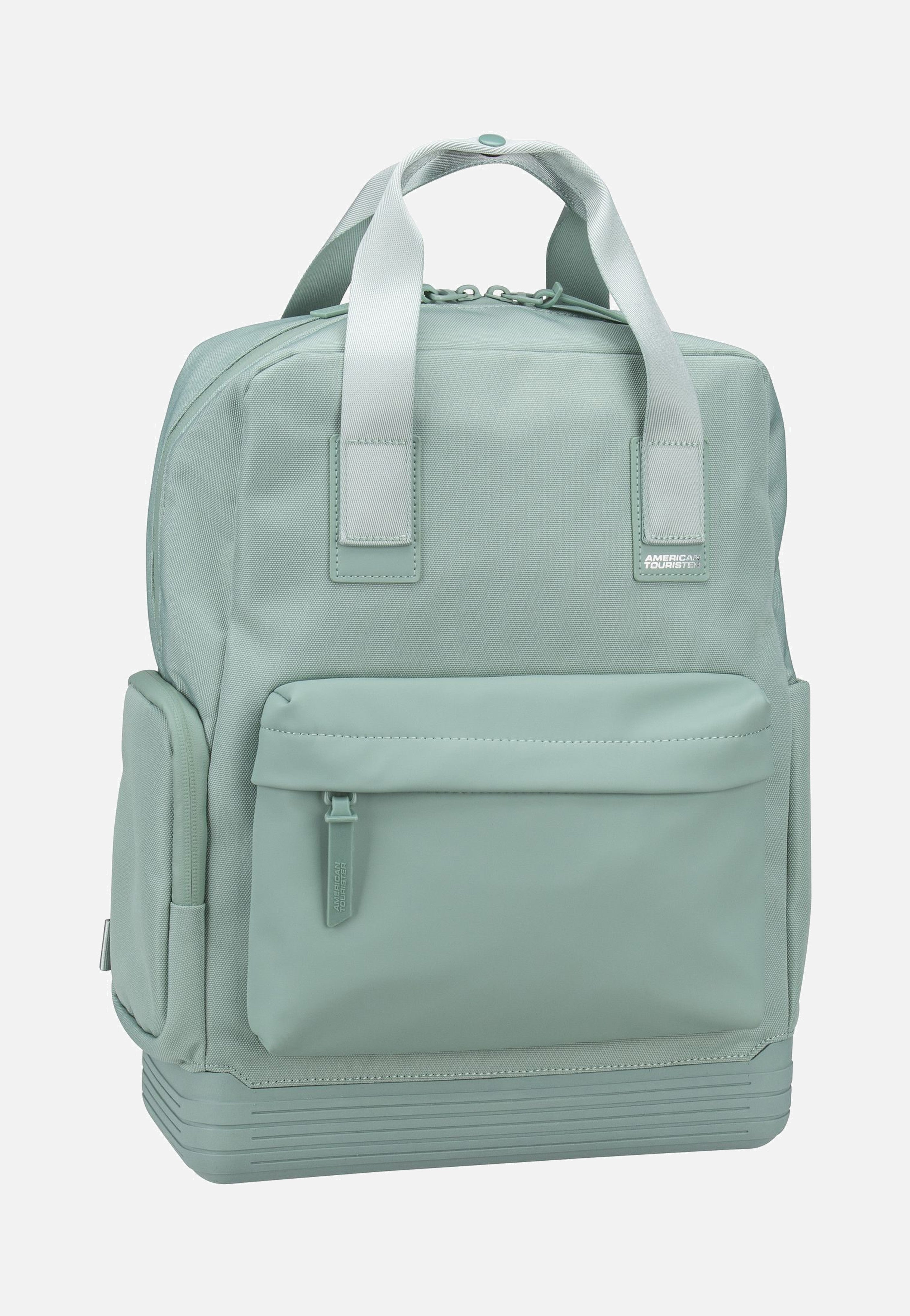 american tourister at work laptop backpack American Tourister Soulpack Business BP Tote 15.0 Iceberg Green - Backpack