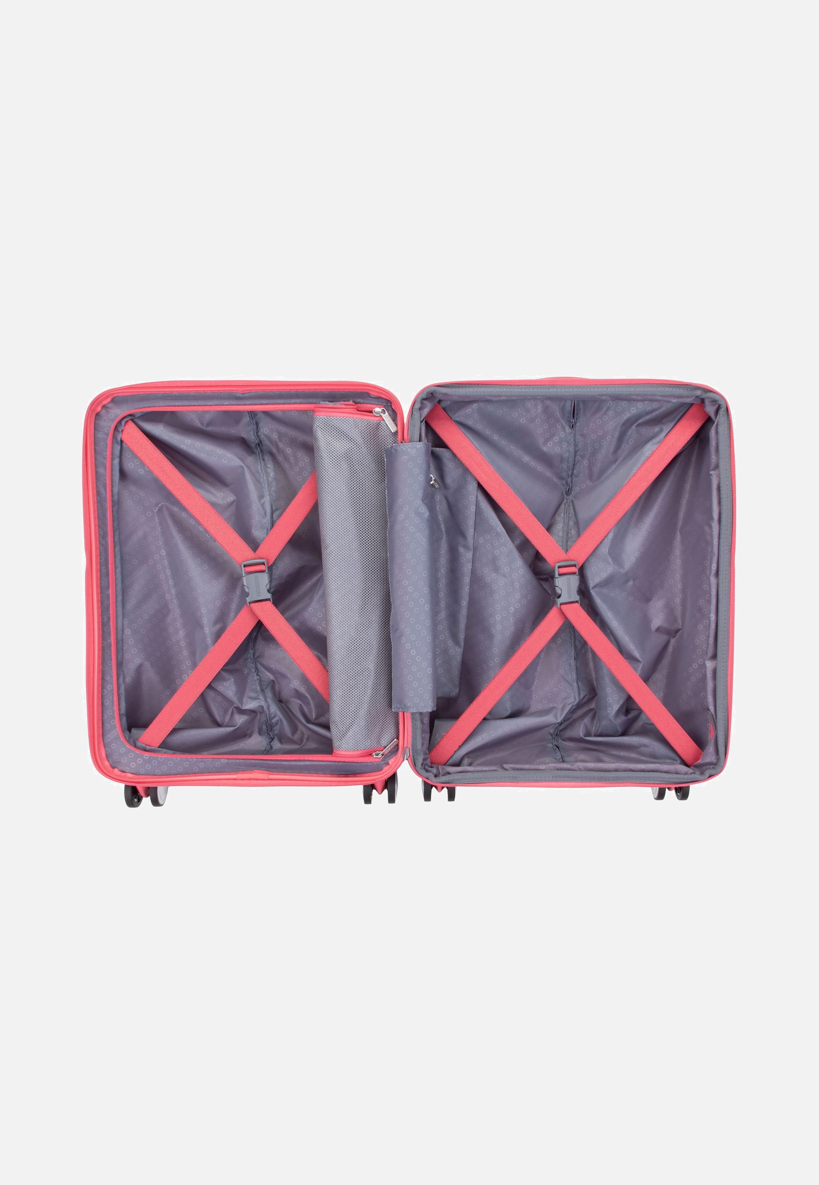 American Tourister - SoundBox Spinner 55 EXP Sun Kissed Coral - Suitcase | Neutral-Image