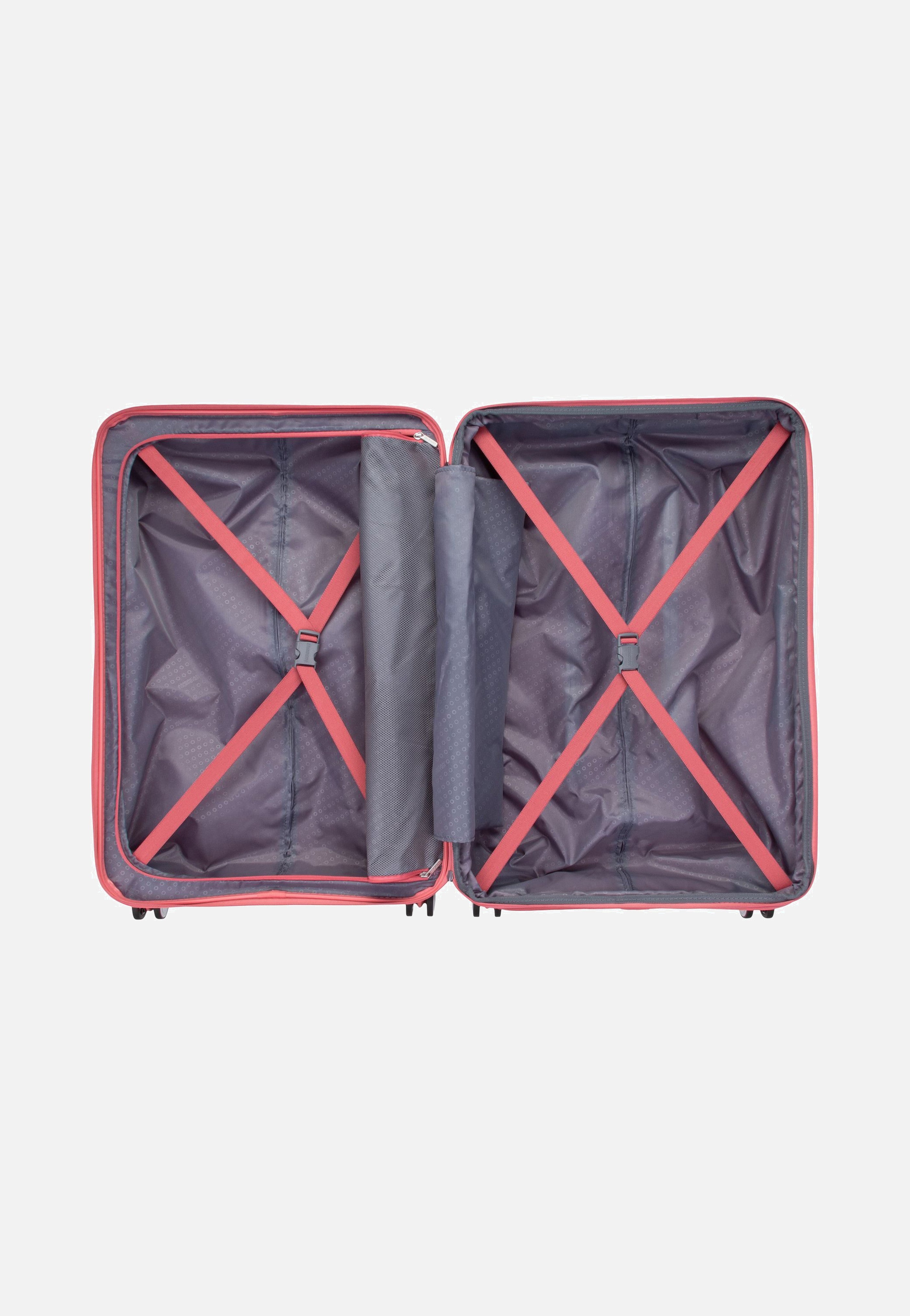 American Tourister SoundBox Spinner 77 EXP Sun Kissed Coral Suitcase