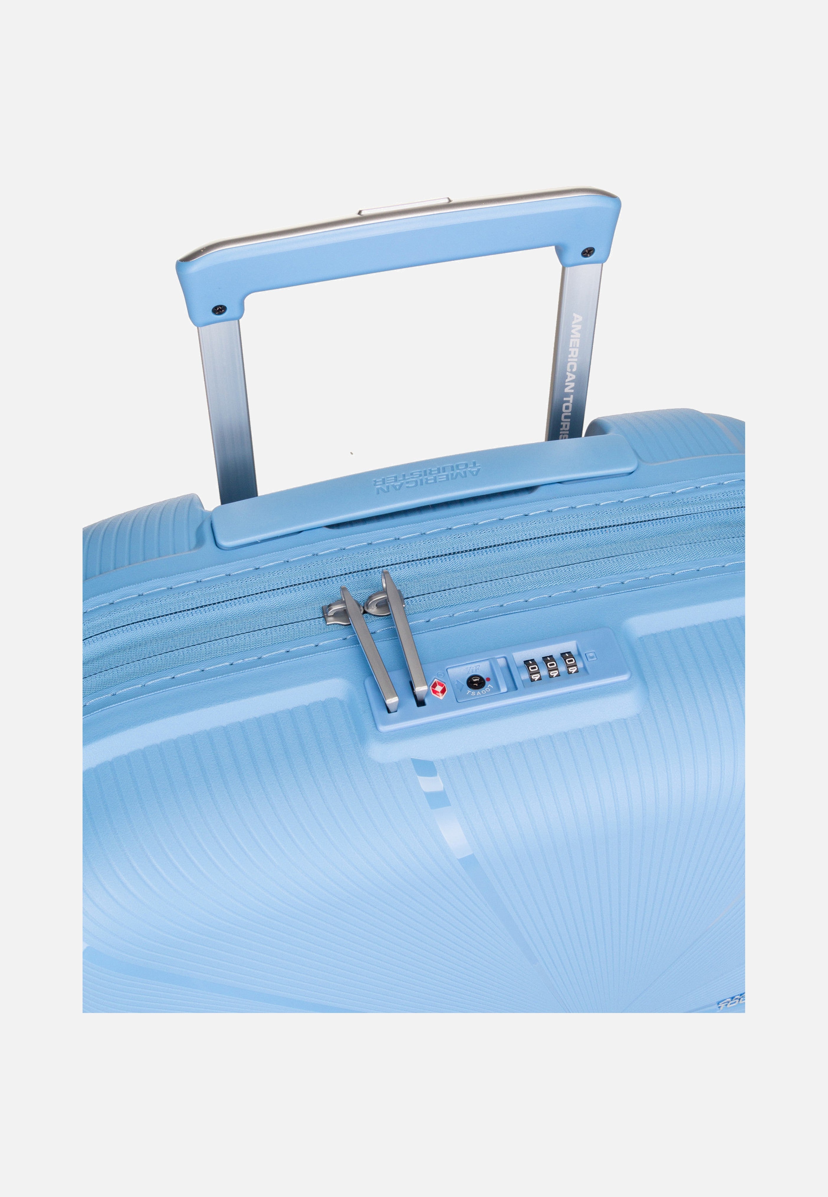 American Tourister Starvibe Spinner 55 EXP Tranquil Blue Suitcase