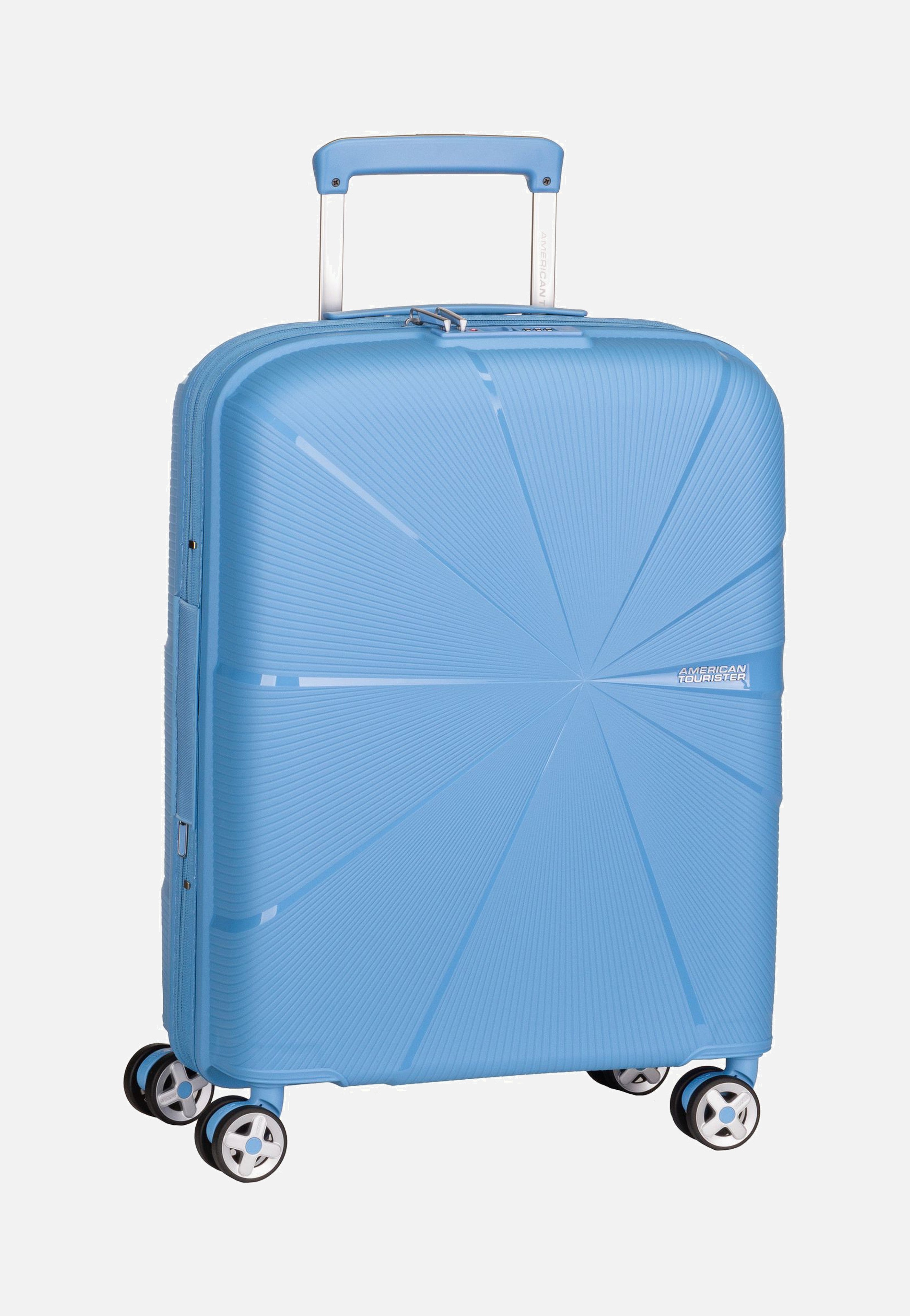 American Tourister Starvibe Spinner 55 EXP Tranquil Blue Suitcase