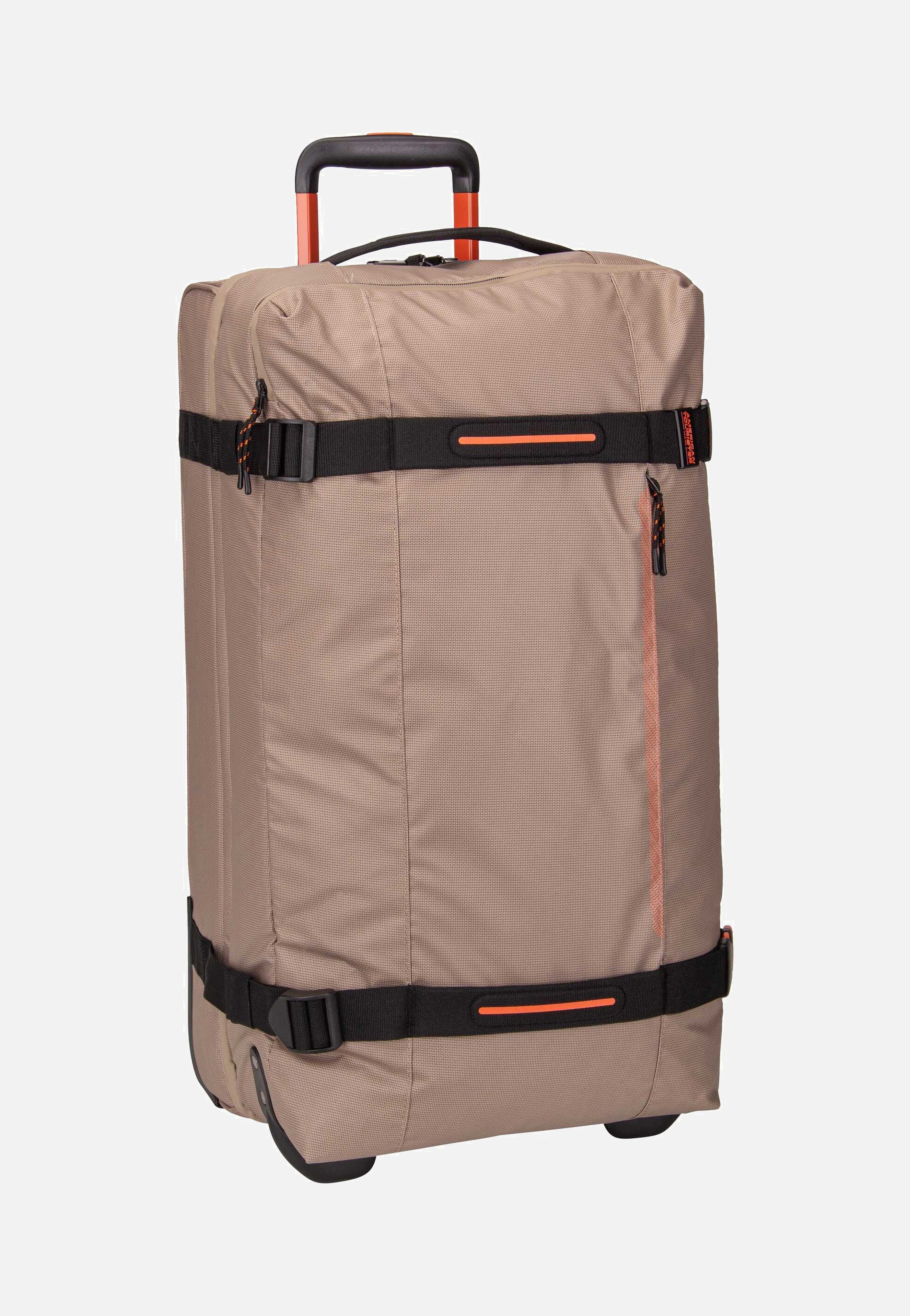 American Tourister - Urban Track Duffle M Beige/Orange - Travel Bag | Neutral-Image