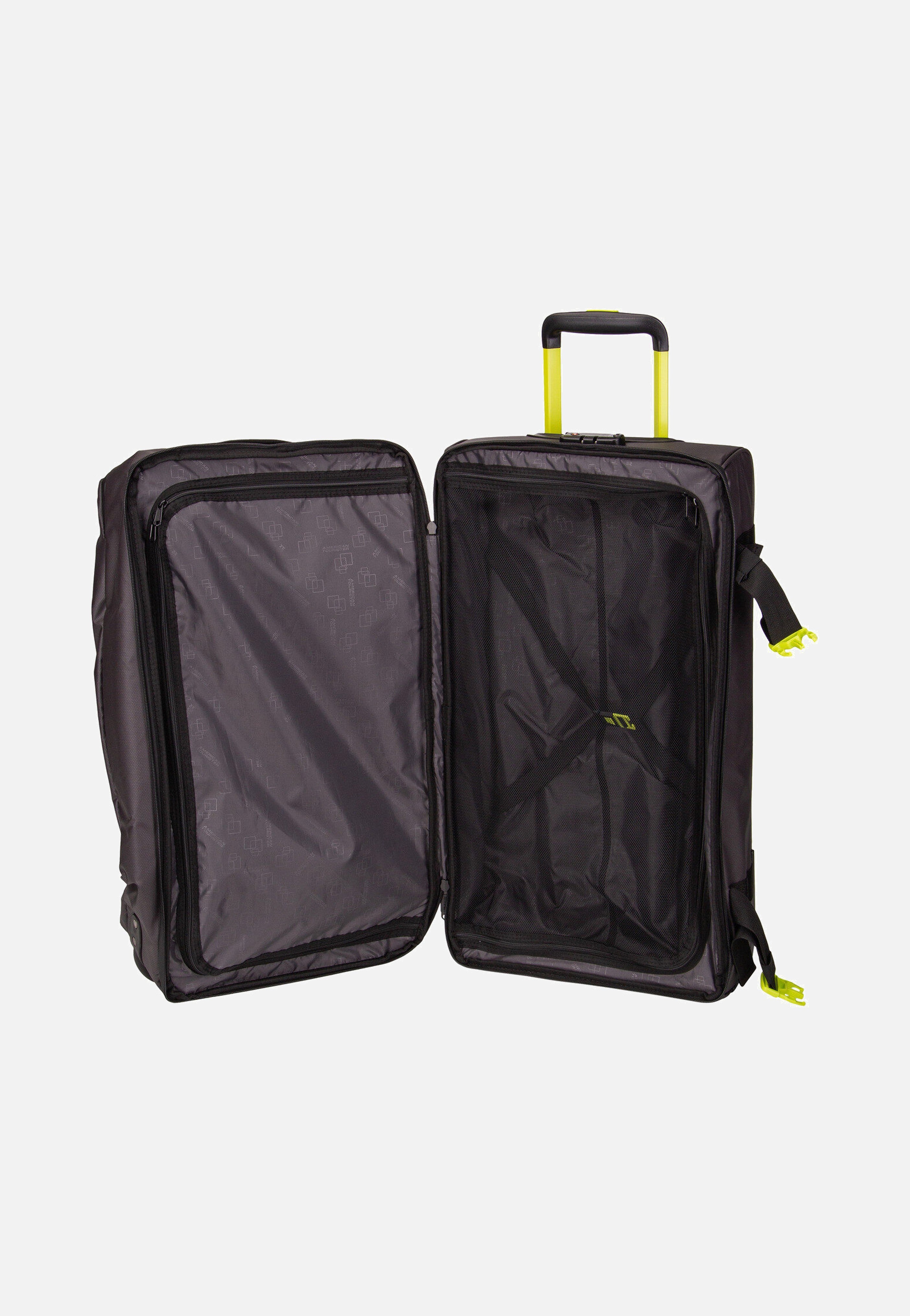 American Tourister Urban Track Duffle M Black/Lime Travel Bag